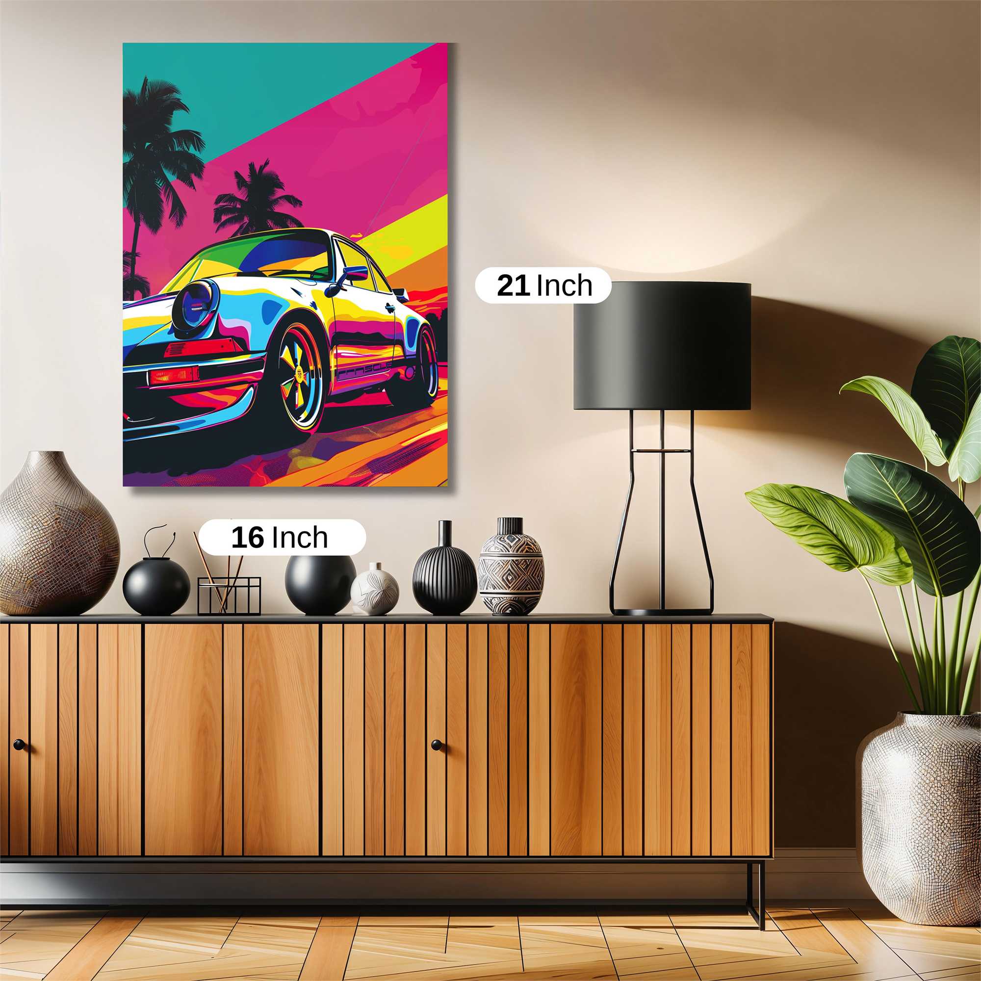 Porsche Paradise Safe Wall Magnetic / M