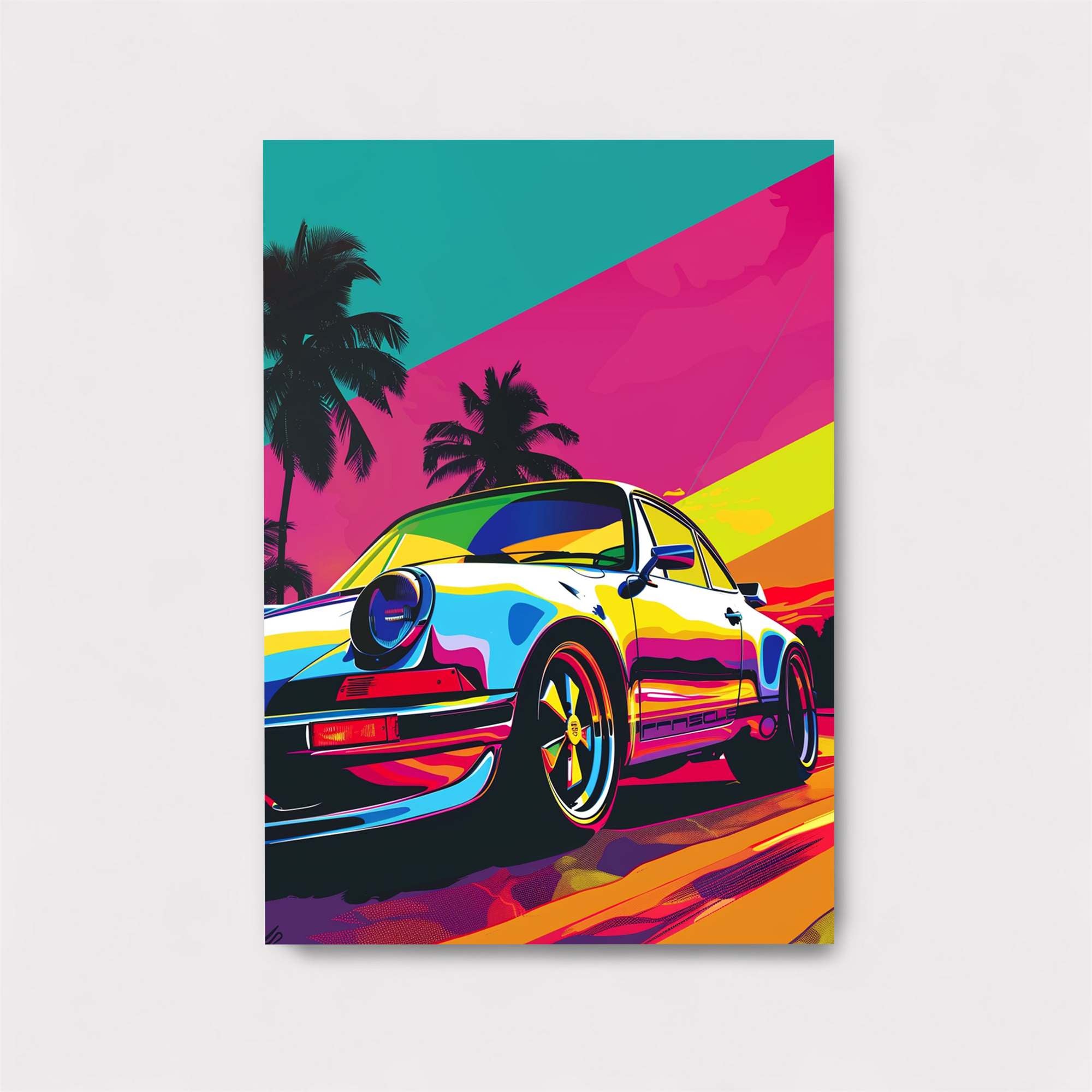 Porsche Paradise Safe Wall Magnetic / M