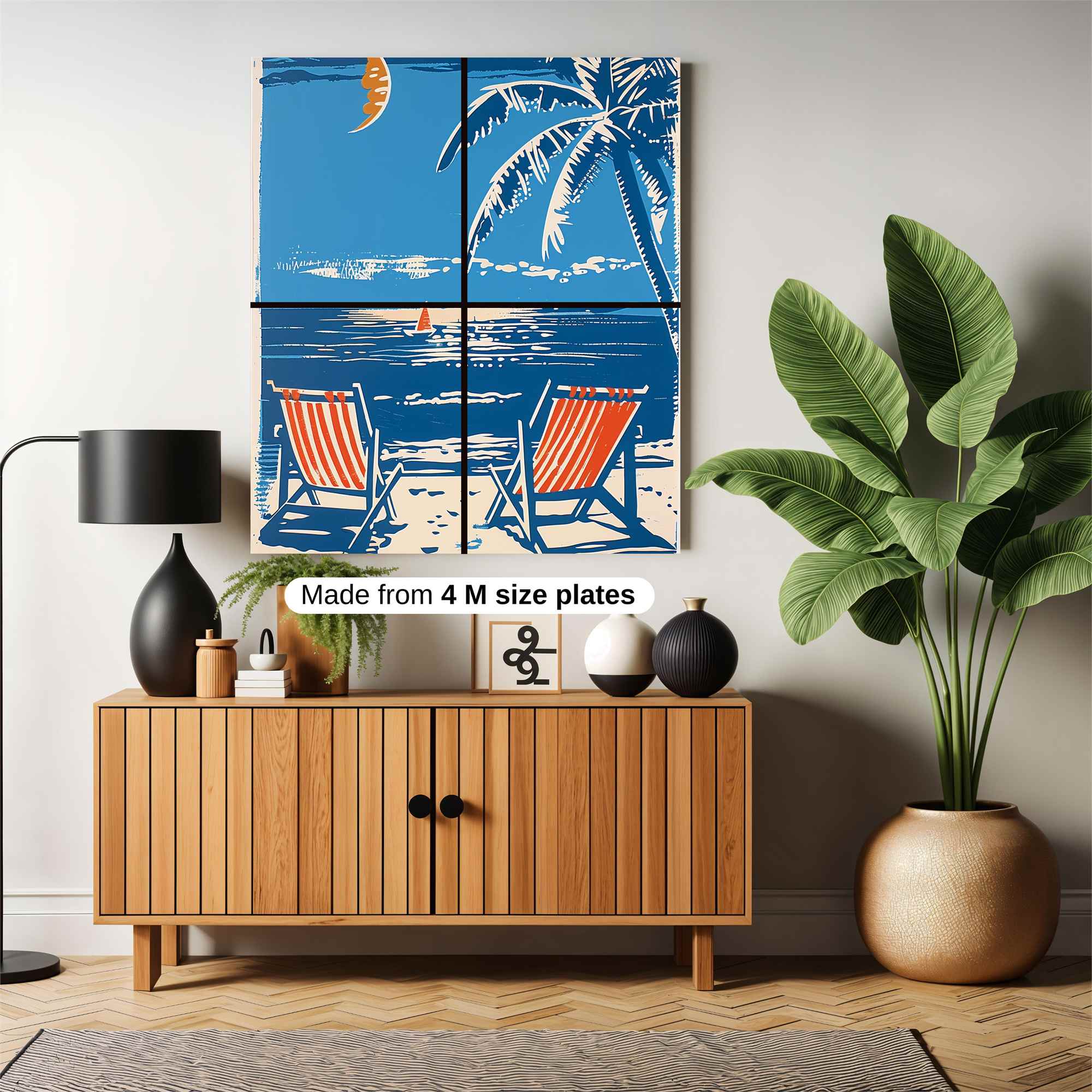 Moonlit Serenity Safe Wall Magnetic / M