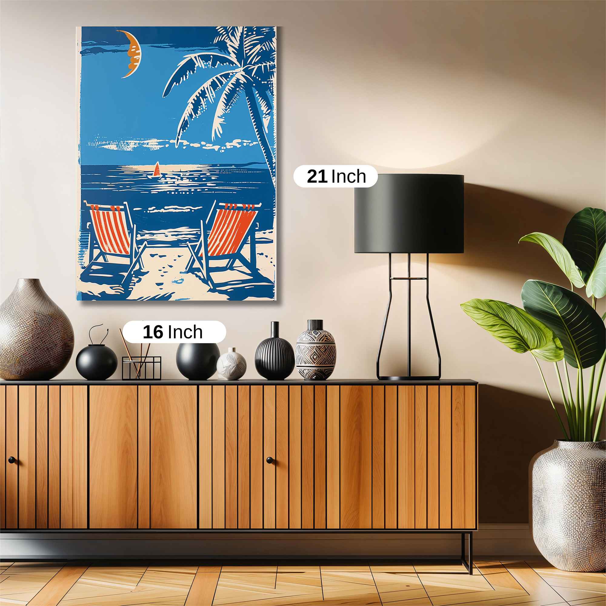 Moonlit Serenity Safe Wall Magnetic / M