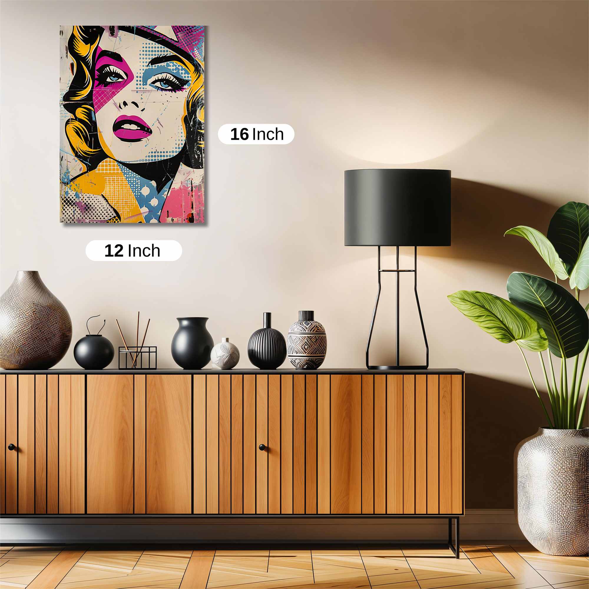 Marilyn Vibrant Safe Wall Magnetic / M