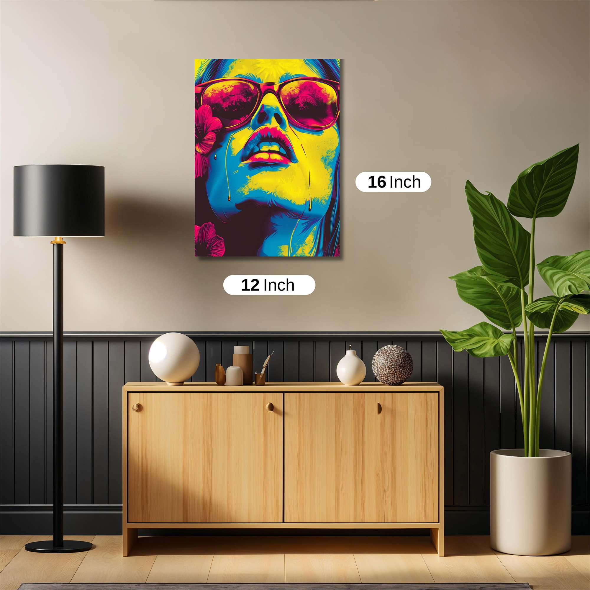 Vibrant Tears Safe Wall Magnetic / M