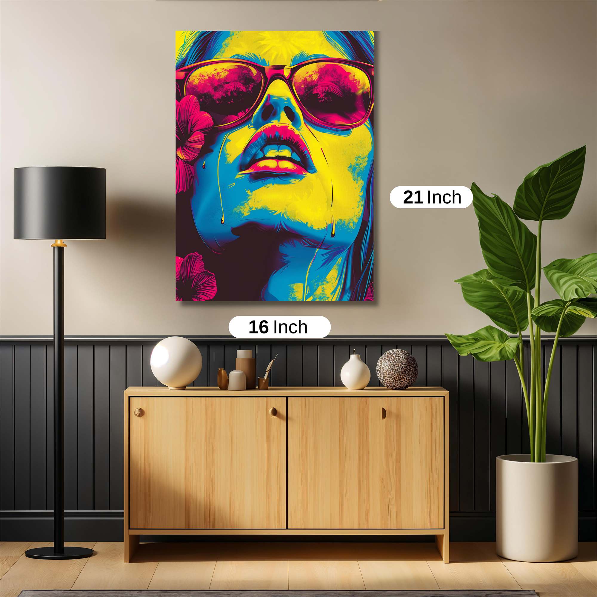 Vibrant Tears Safe Wall Magnetic / M