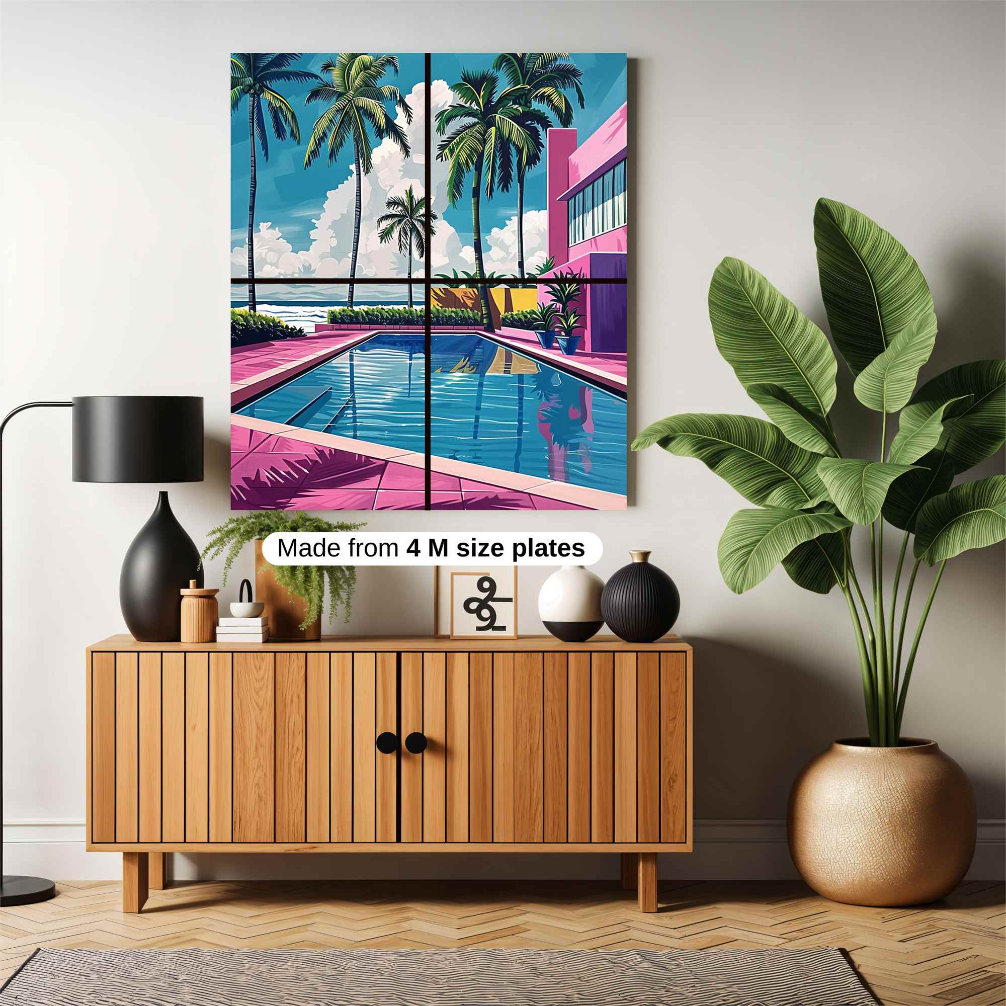 Tropical Dream Safe Wall Magnetic / M