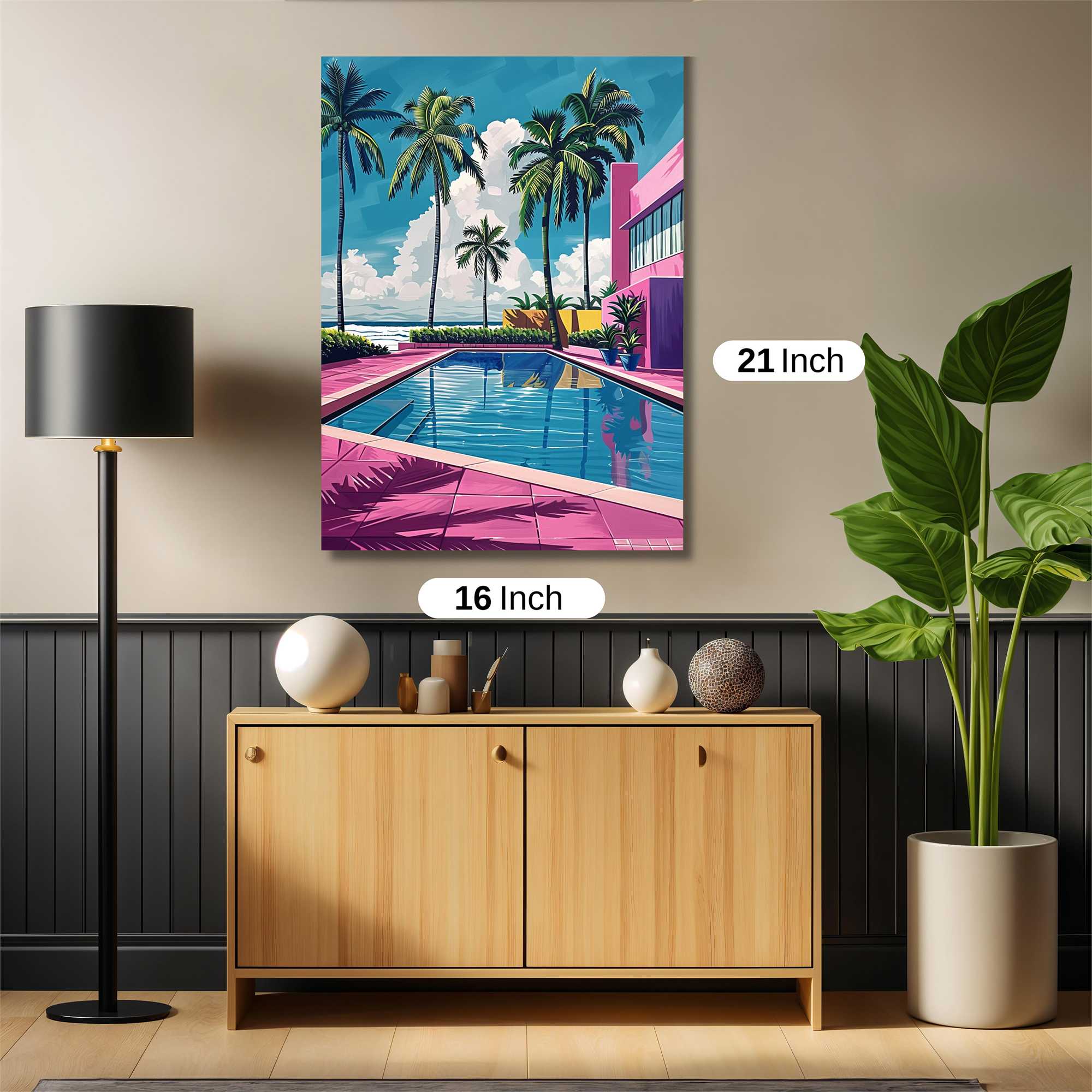 Tropical Dream Safe Wall Magnetic / M