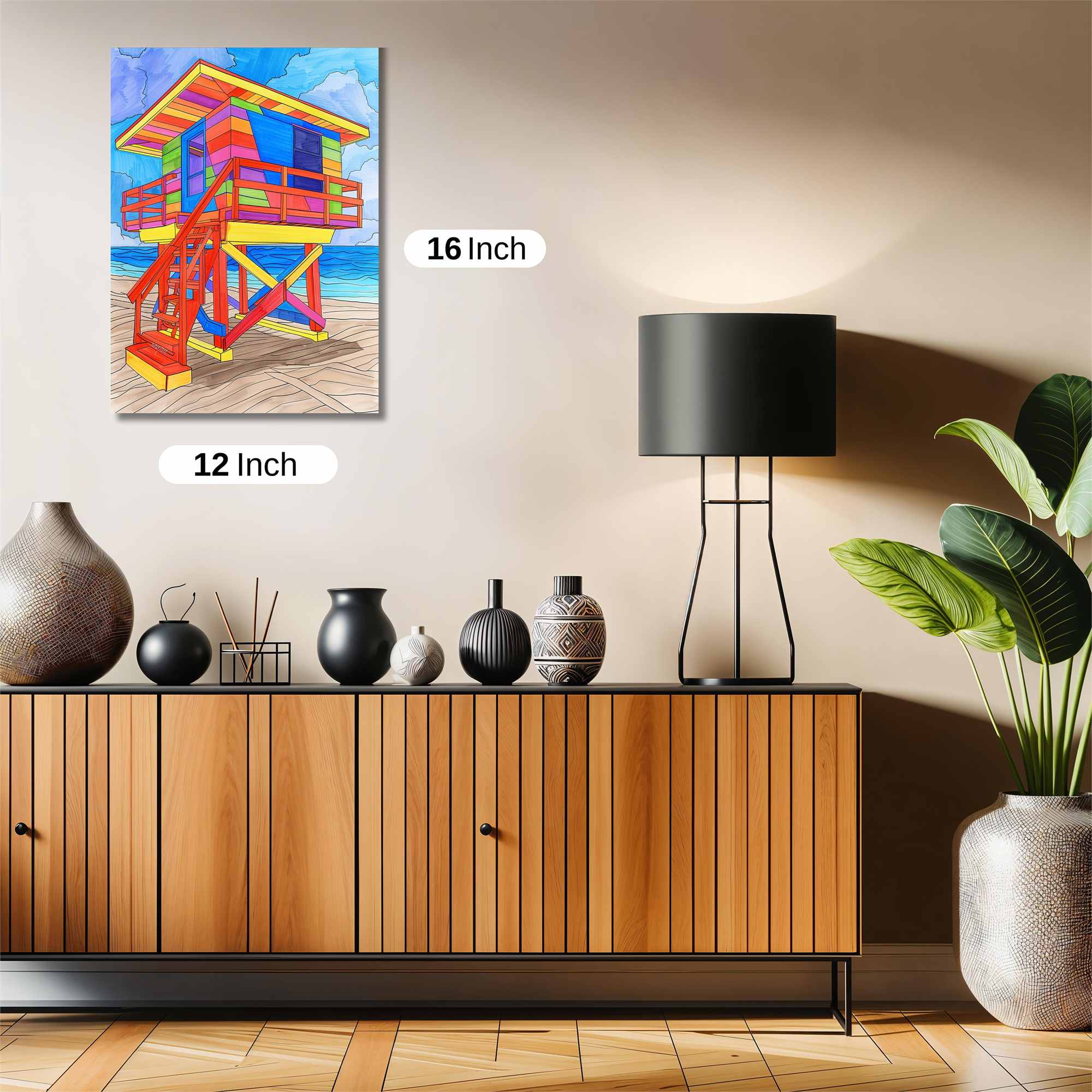 Lifeguard Vibrant Safe Wall Magnetic / M