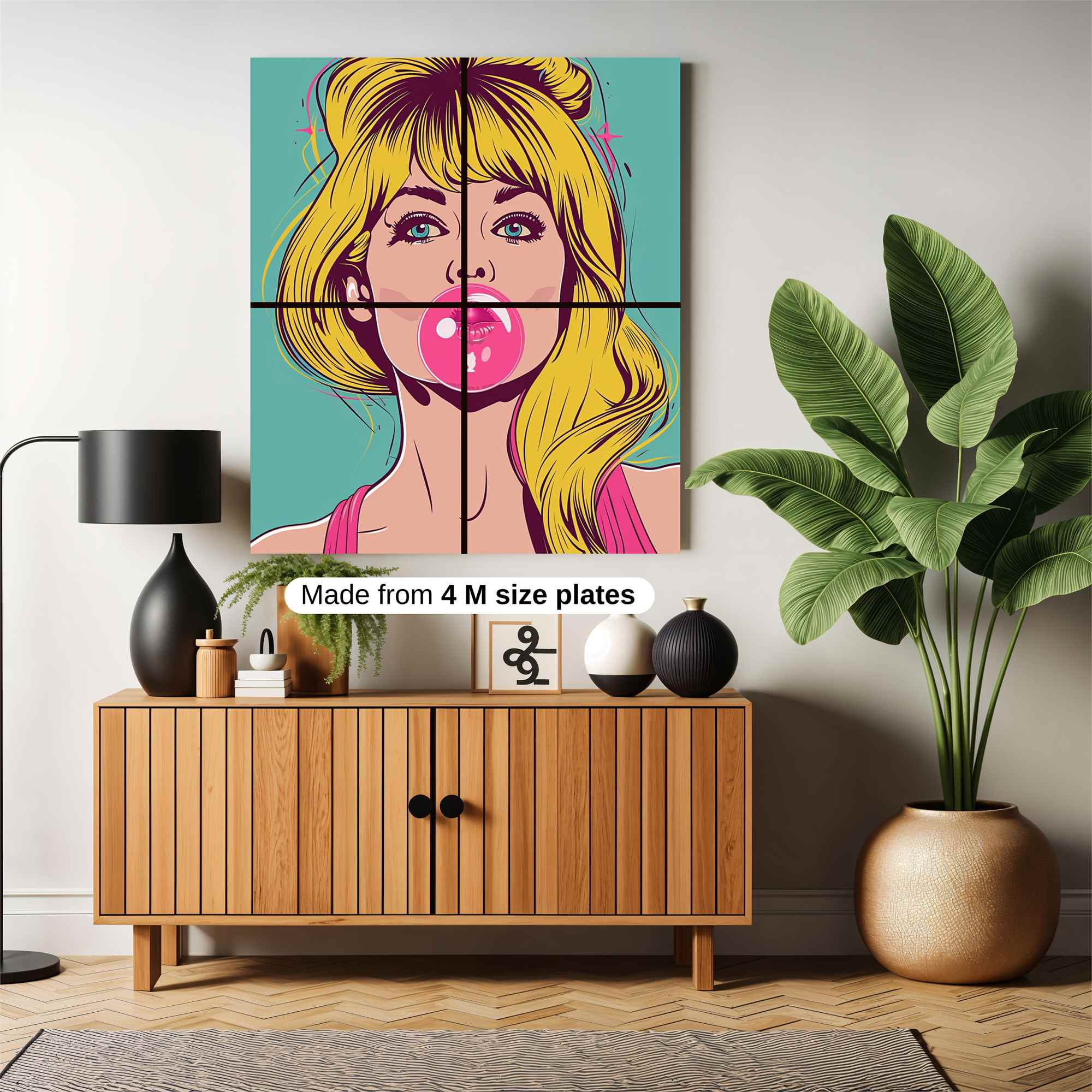 Bubble Bliss Safe Wall Magnetic / M
