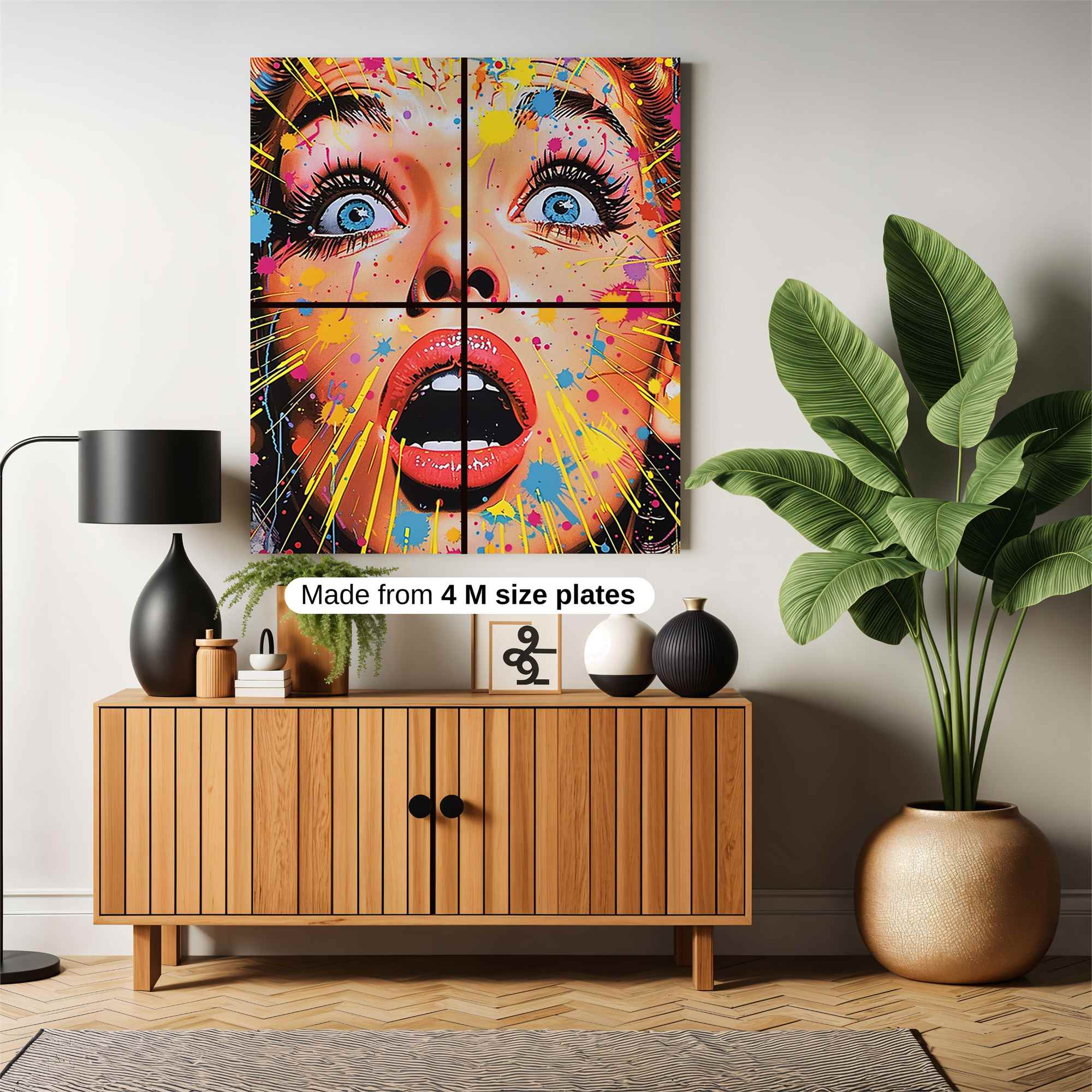 Surprise Explosion Safe Wall Magnetic / M