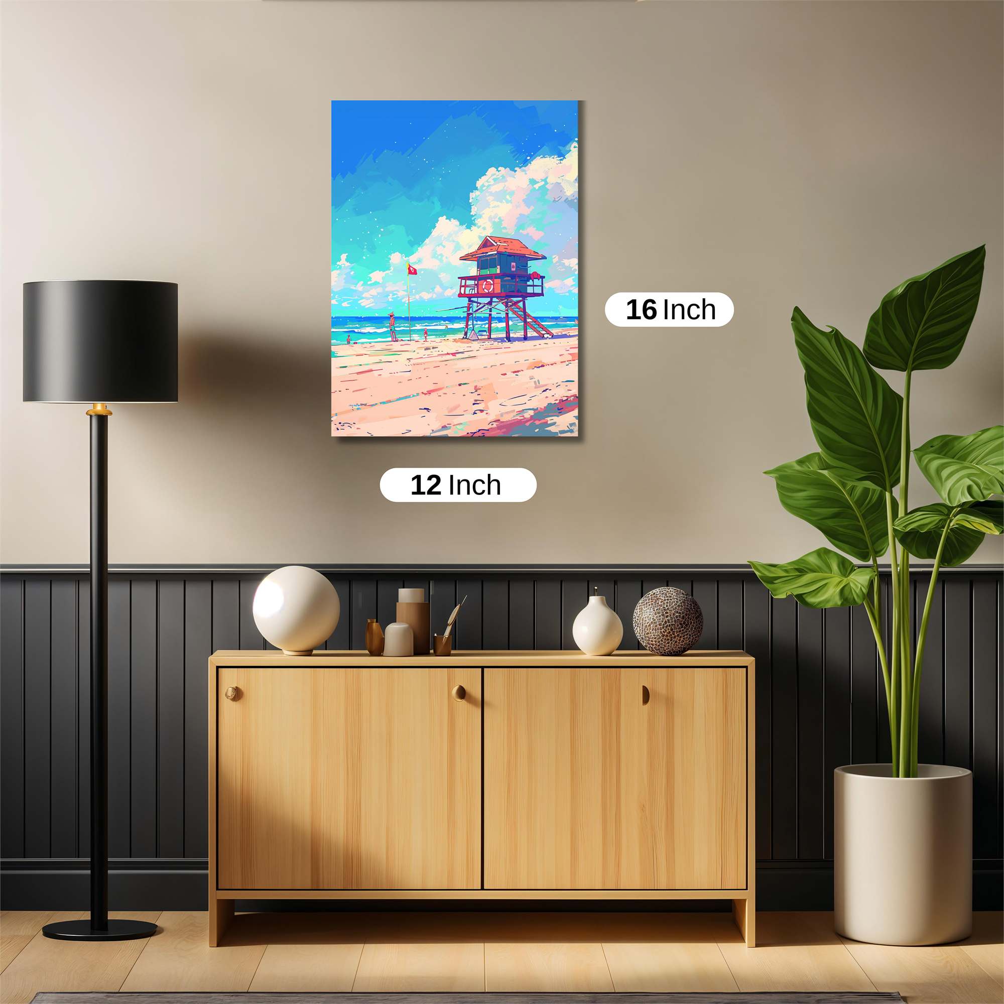 Lifeguard Serenity Safe Wall Magnetic / M