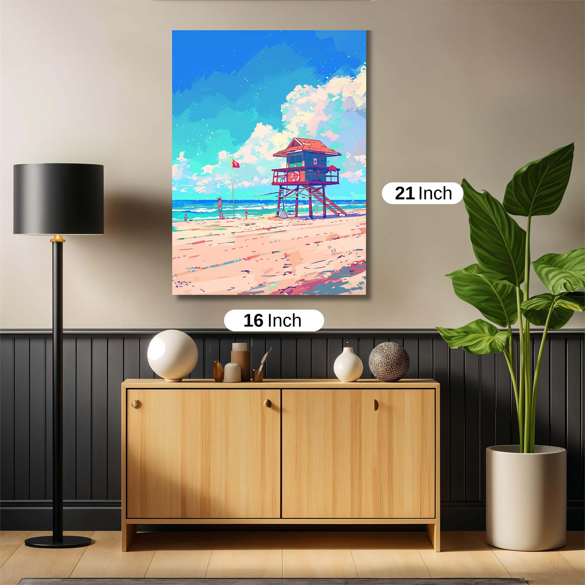 Lifeguard Serenity Safe Wall Magnetic / M
