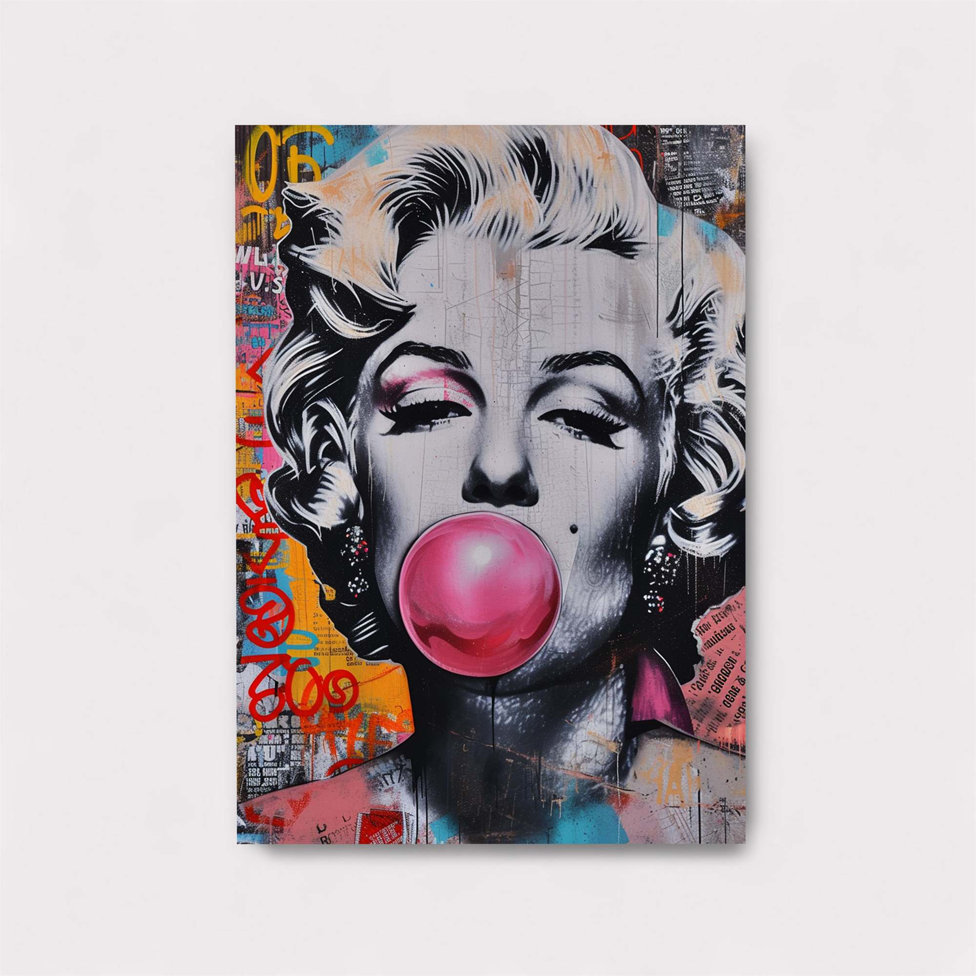 Marilyn Whimsical Safe Wall Magnetic / M
