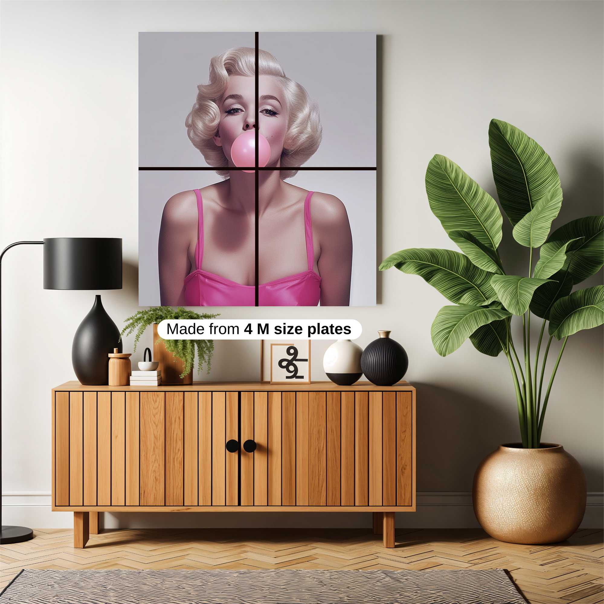 Monroe Playful Safe Wall Magnetic / M