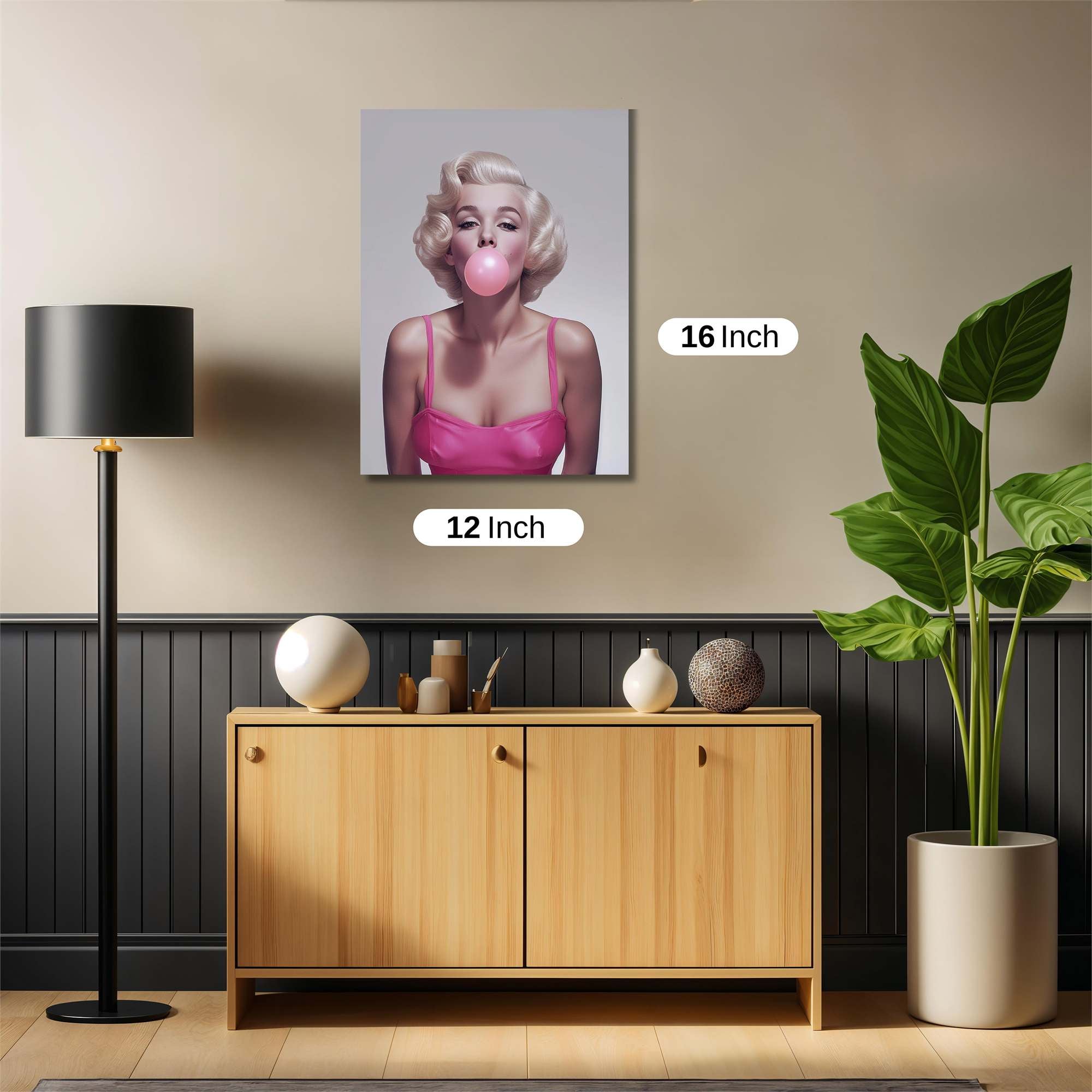 Monroe Playful Safe Wall Magnetic / M