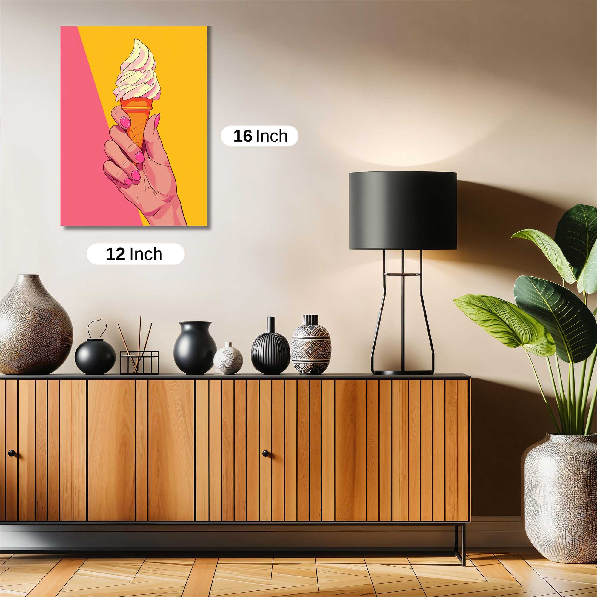 Icecream Bliss Safe Wall Magnetic / M