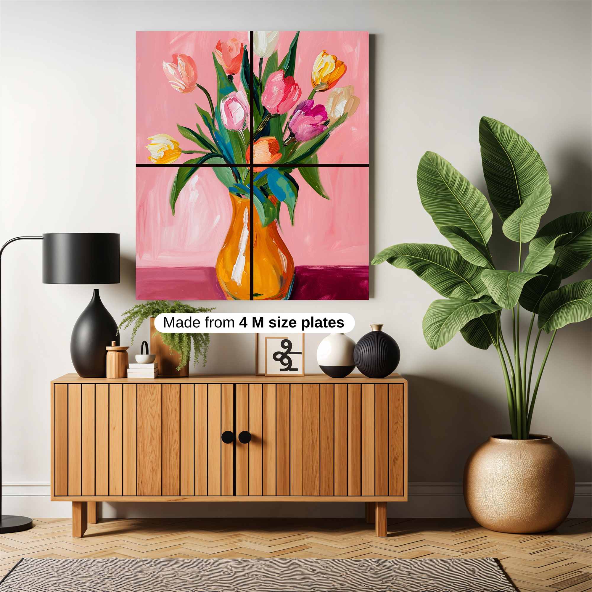 Tulips Triumph Safe Wall Magnetic / M