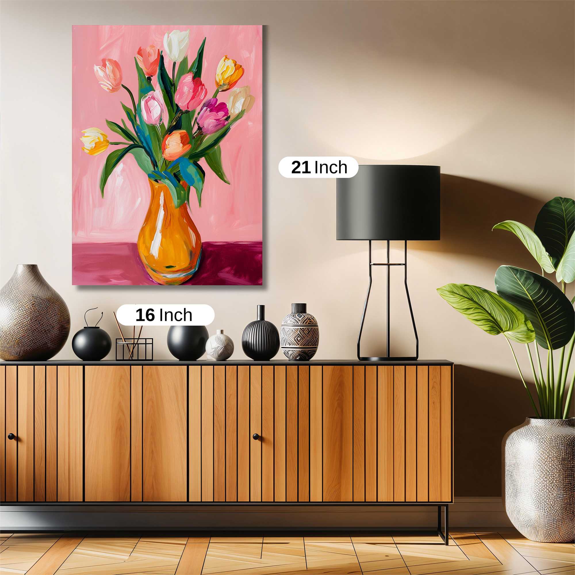 Tulips Triumph Safe Wall Magnetic / M
