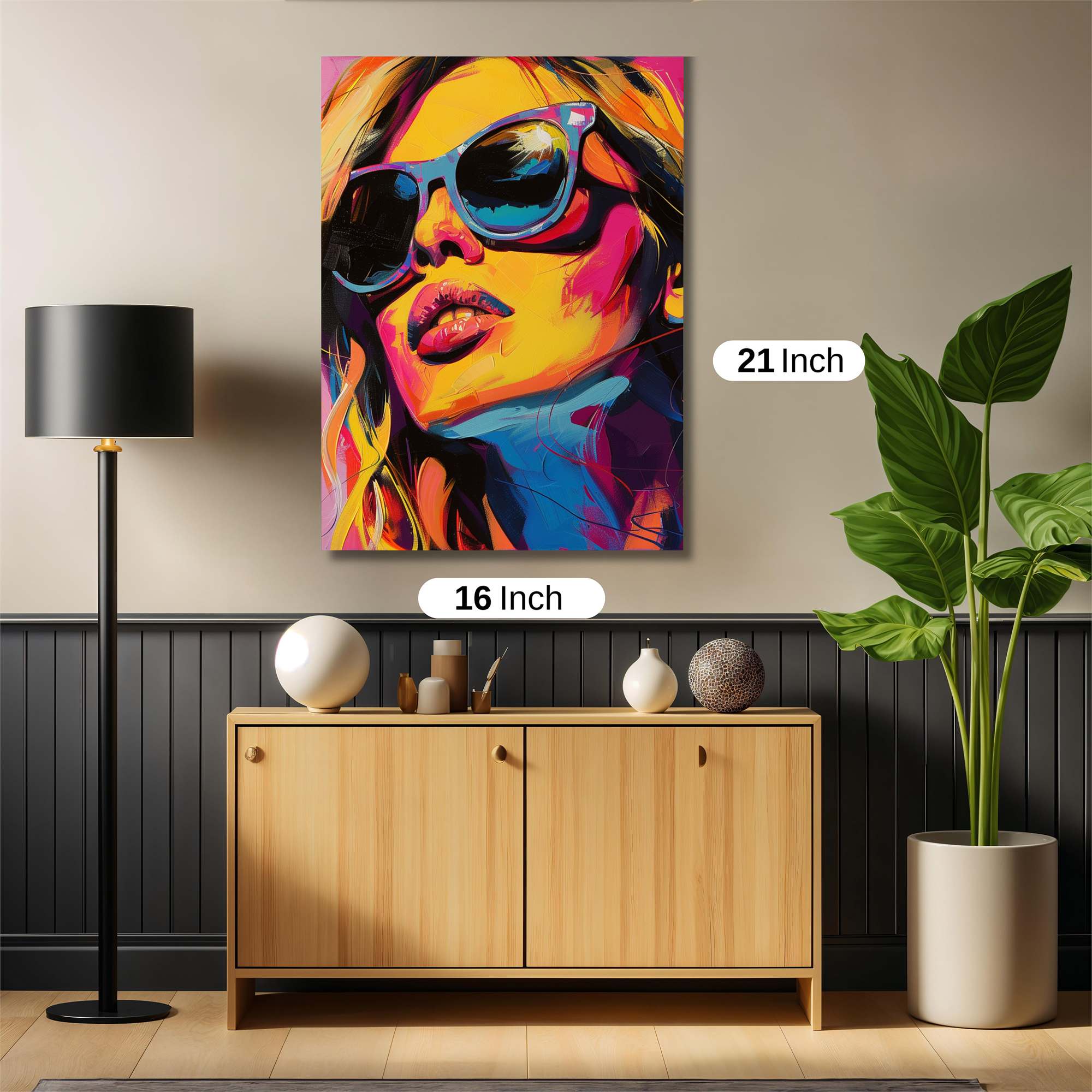 Sunset Bliss Safe Wall Magnetic / M