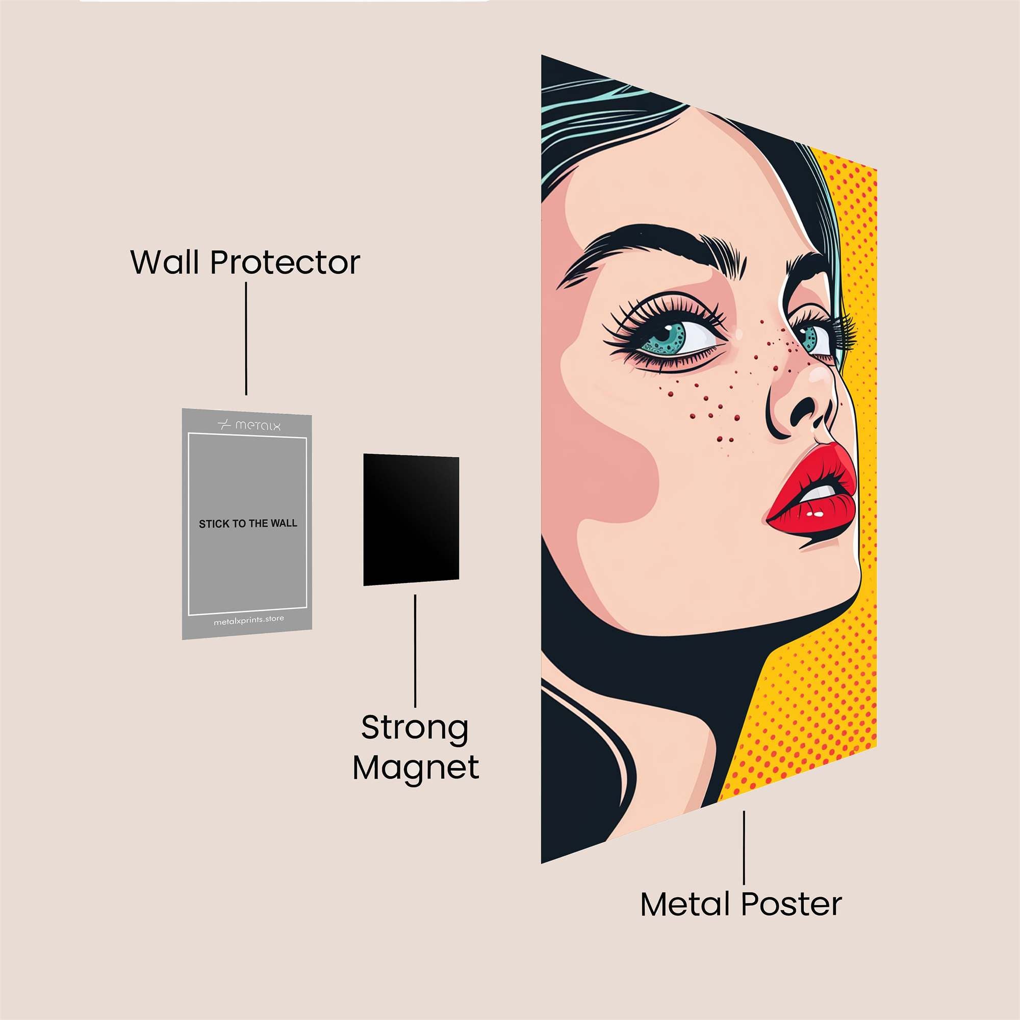 Mystery Vibrant Safe Wall Magnetic / M