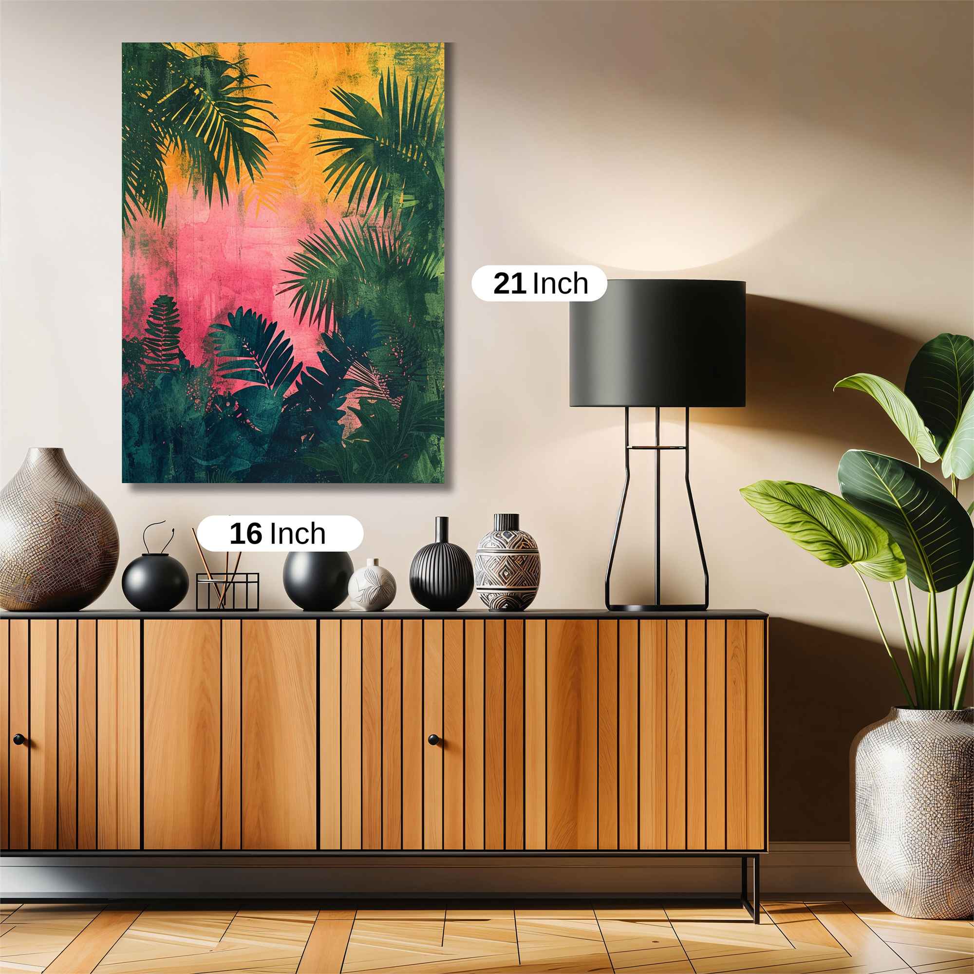Tropical Serenity Safe Wall Magnetic / M