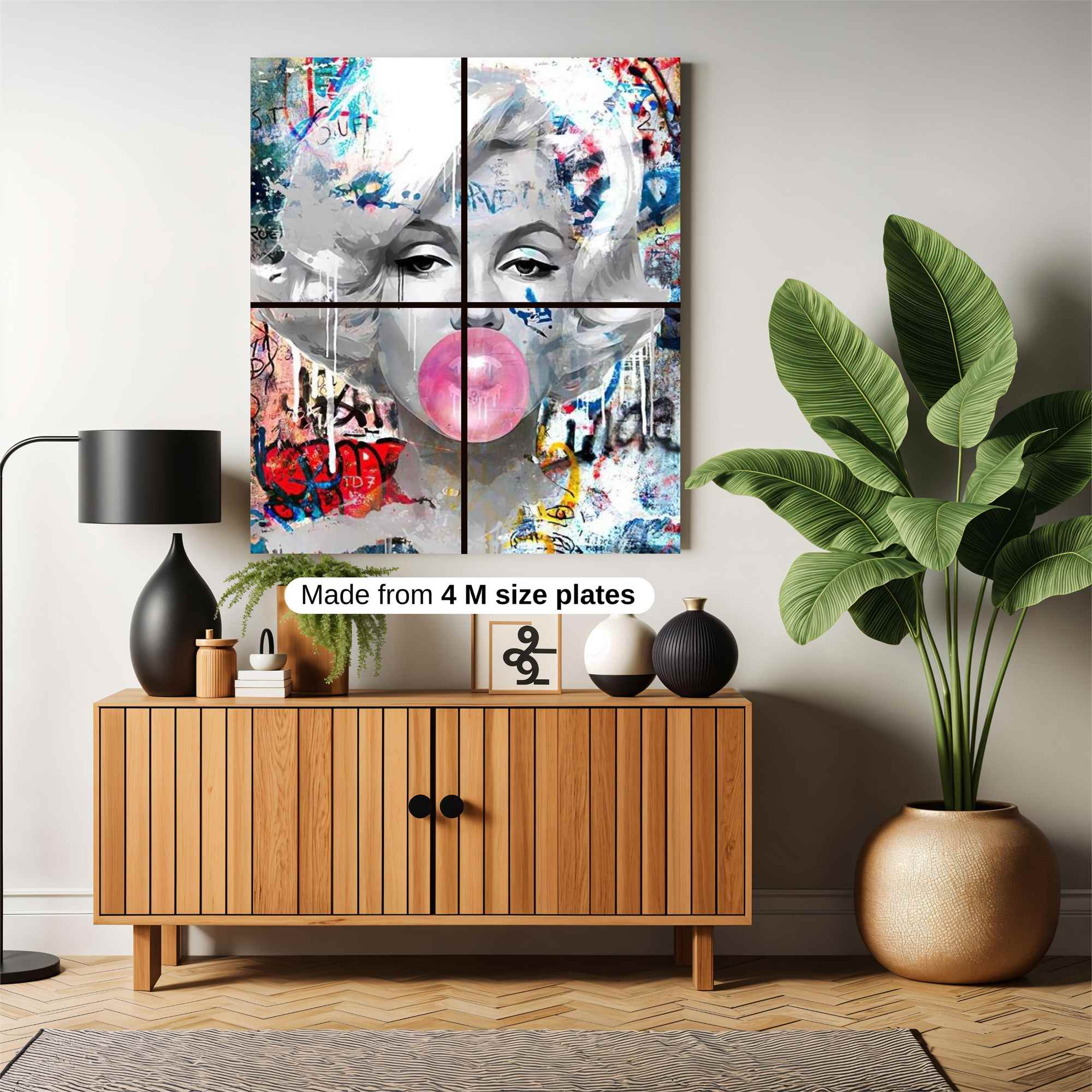 Marilyn Pop Safe Wall Magnetic / M