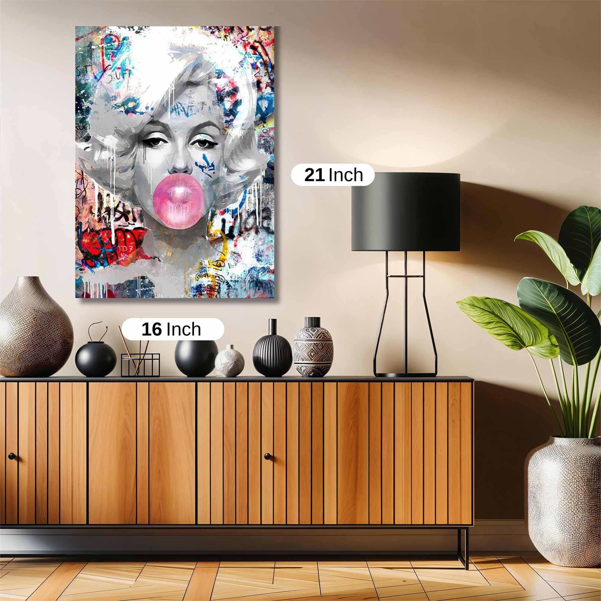 Marilyn Pop Safe Wall Magnetic / M