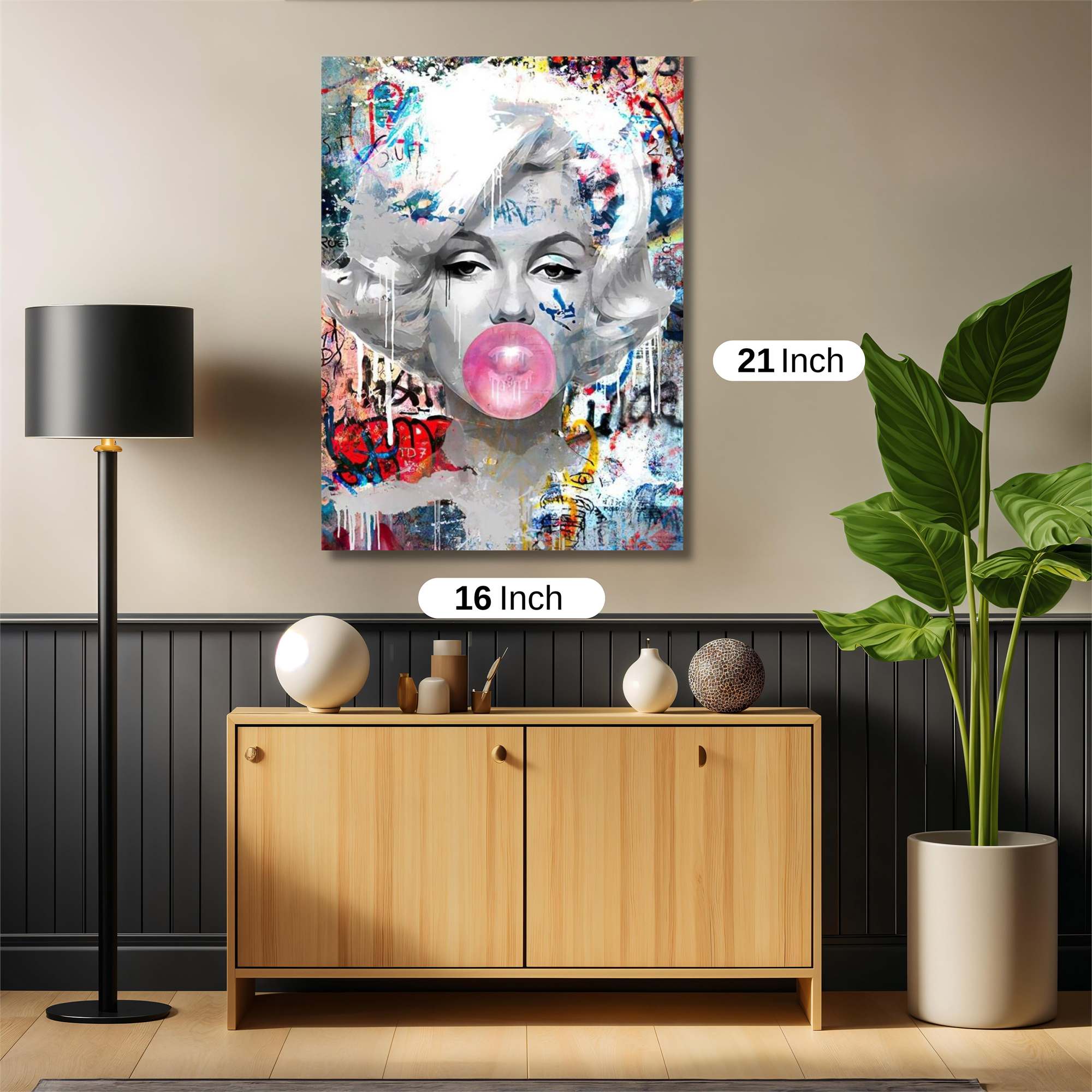Marilyn Pop Safe Wall Magnetic / M