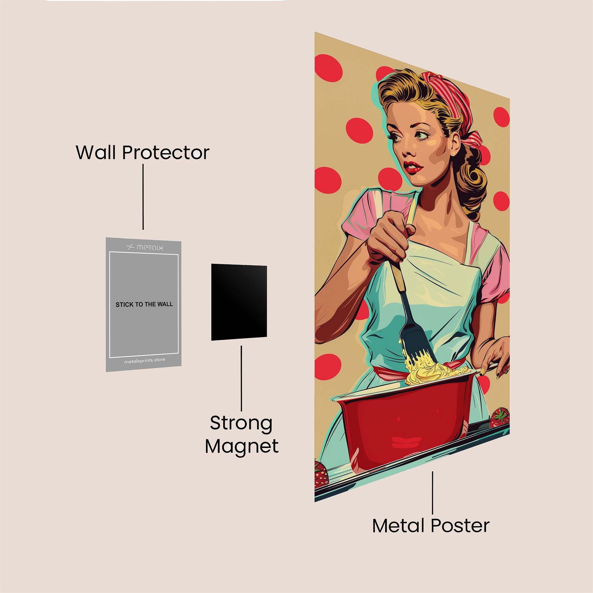 Chef Delight Safe Wall Magnetic / M