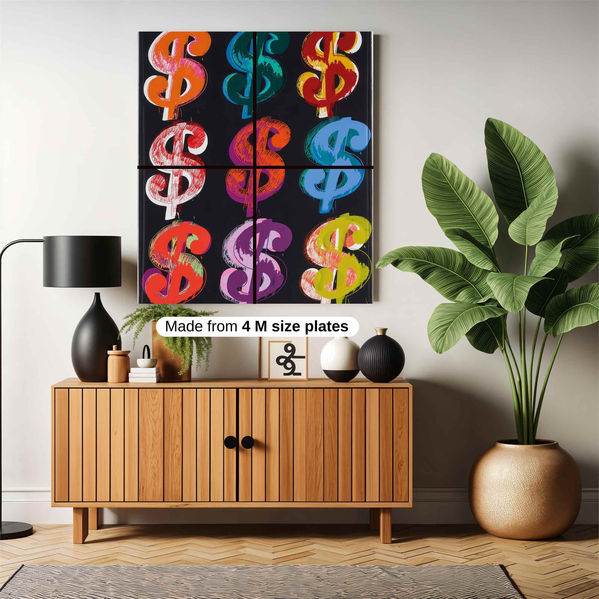Warhol Wealth Safe Wall Magnetic / M