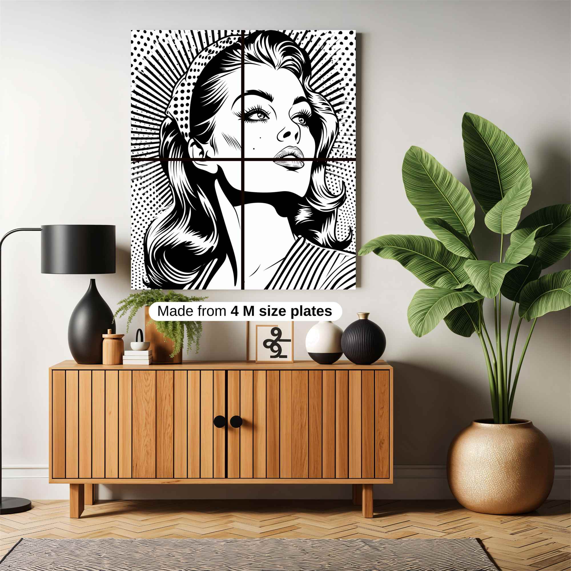 Retro Radiance Safe Wall Magnetic / M