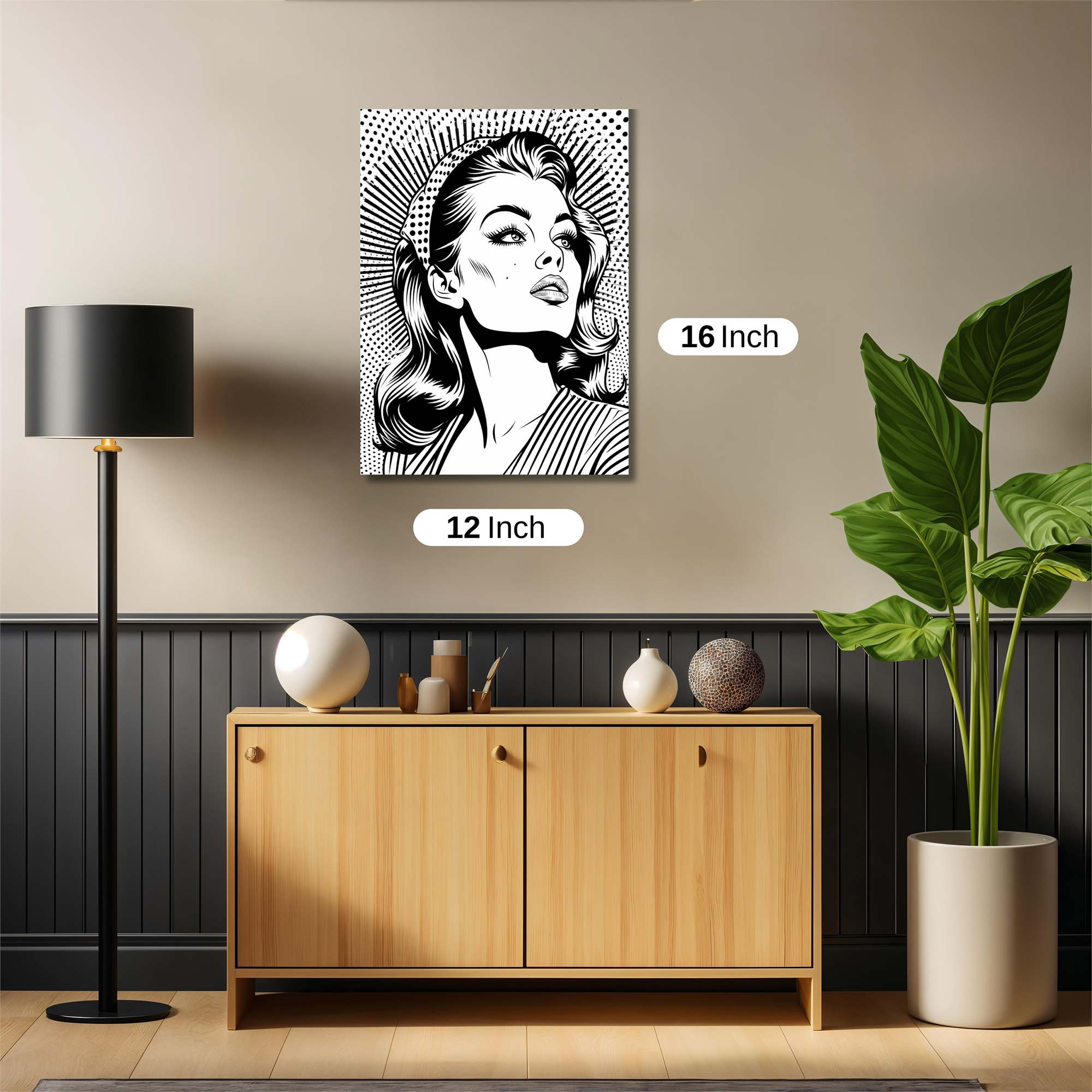 Retro Radiance Safe Wall Magnetic / M