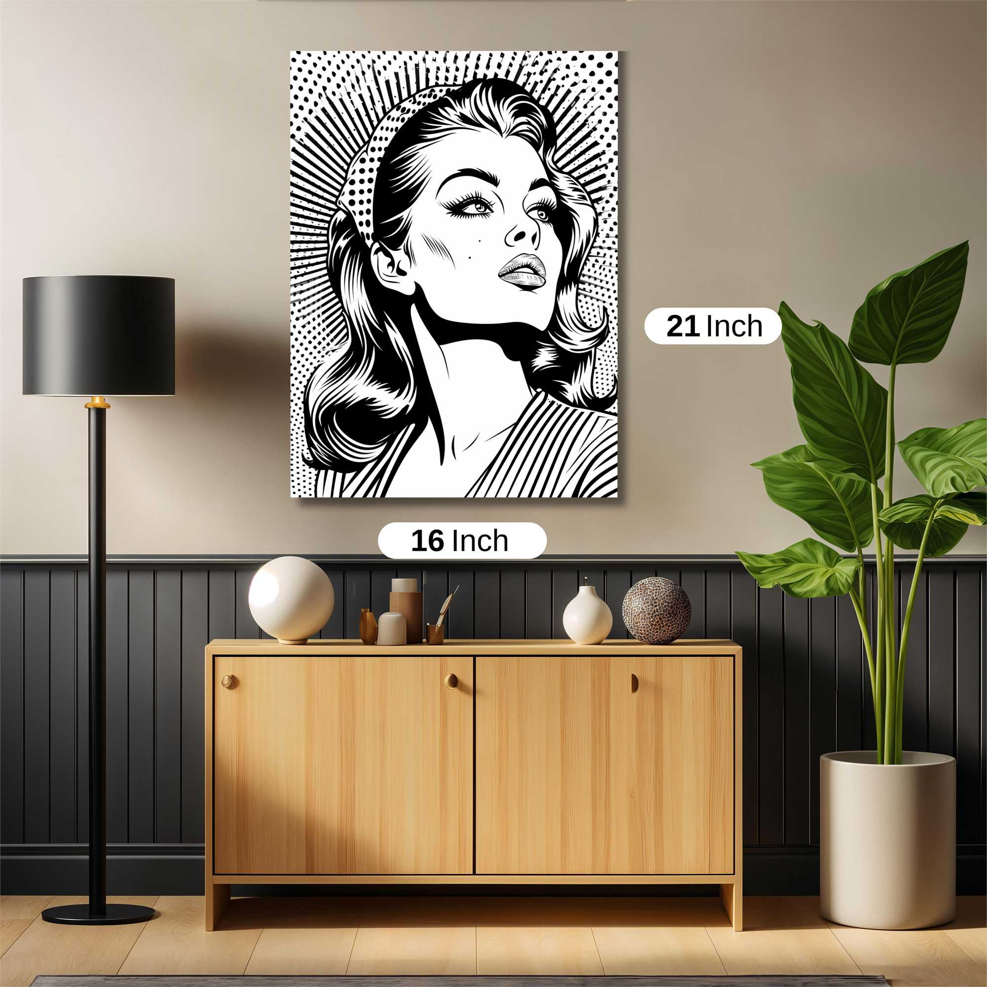Retro Radiance Safe Wall Magnetic / M