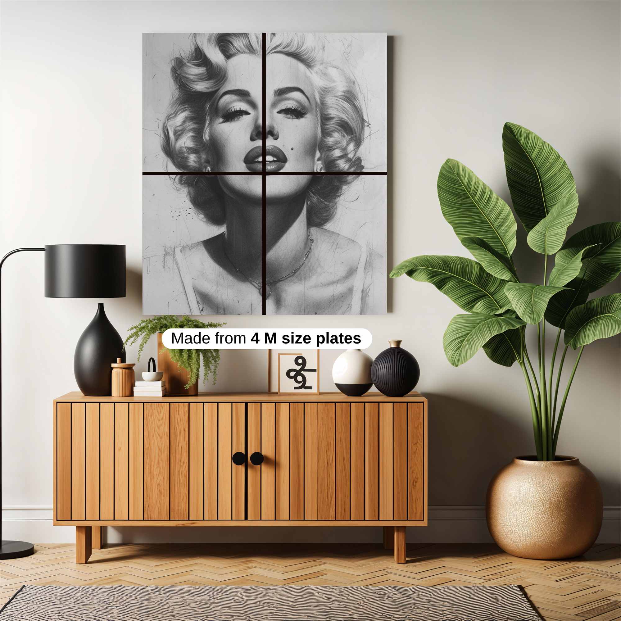 Marilyn Enigmatic Safe Wall Magnetic / M