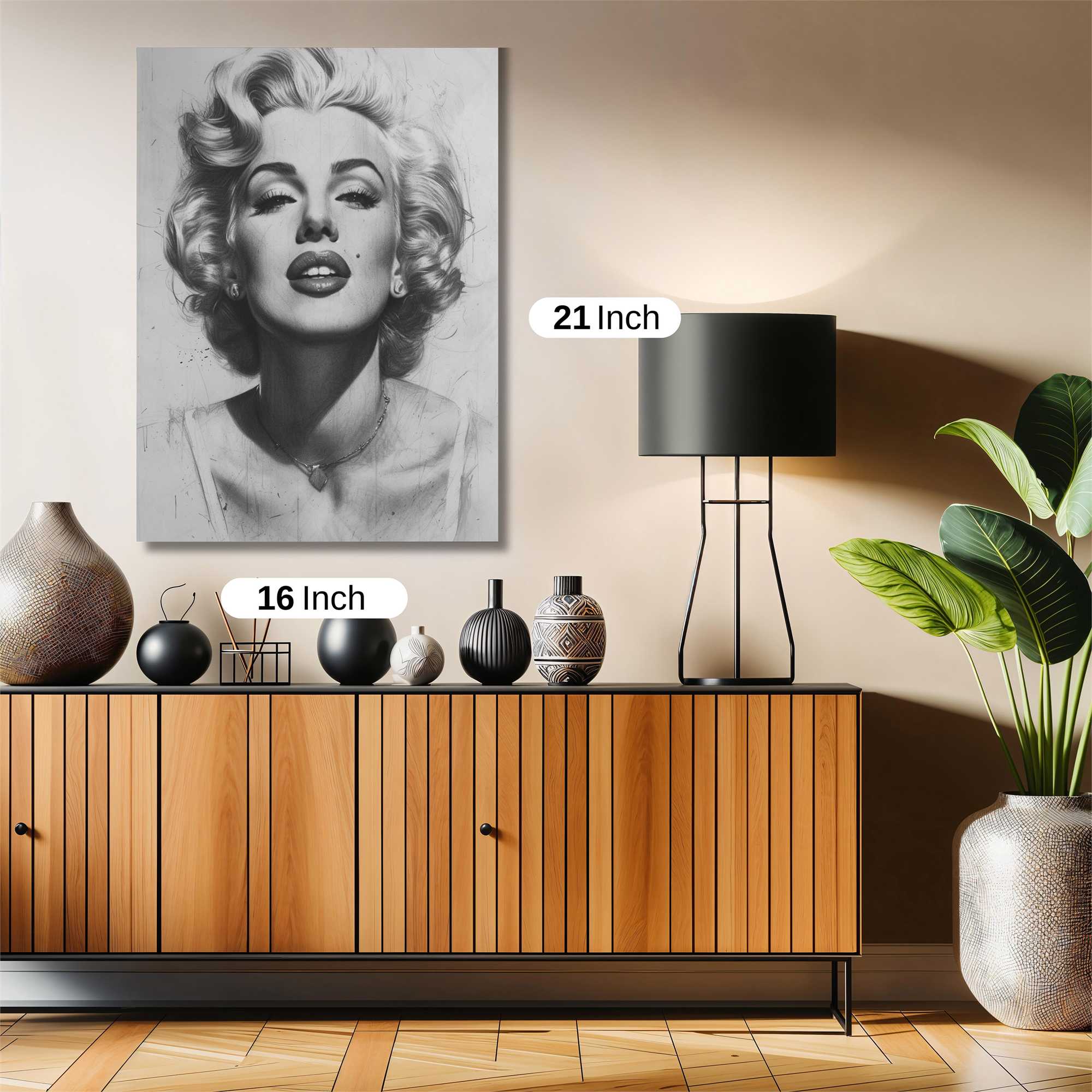 Marilyn Enigmatic Safe Wall Magnetic / M