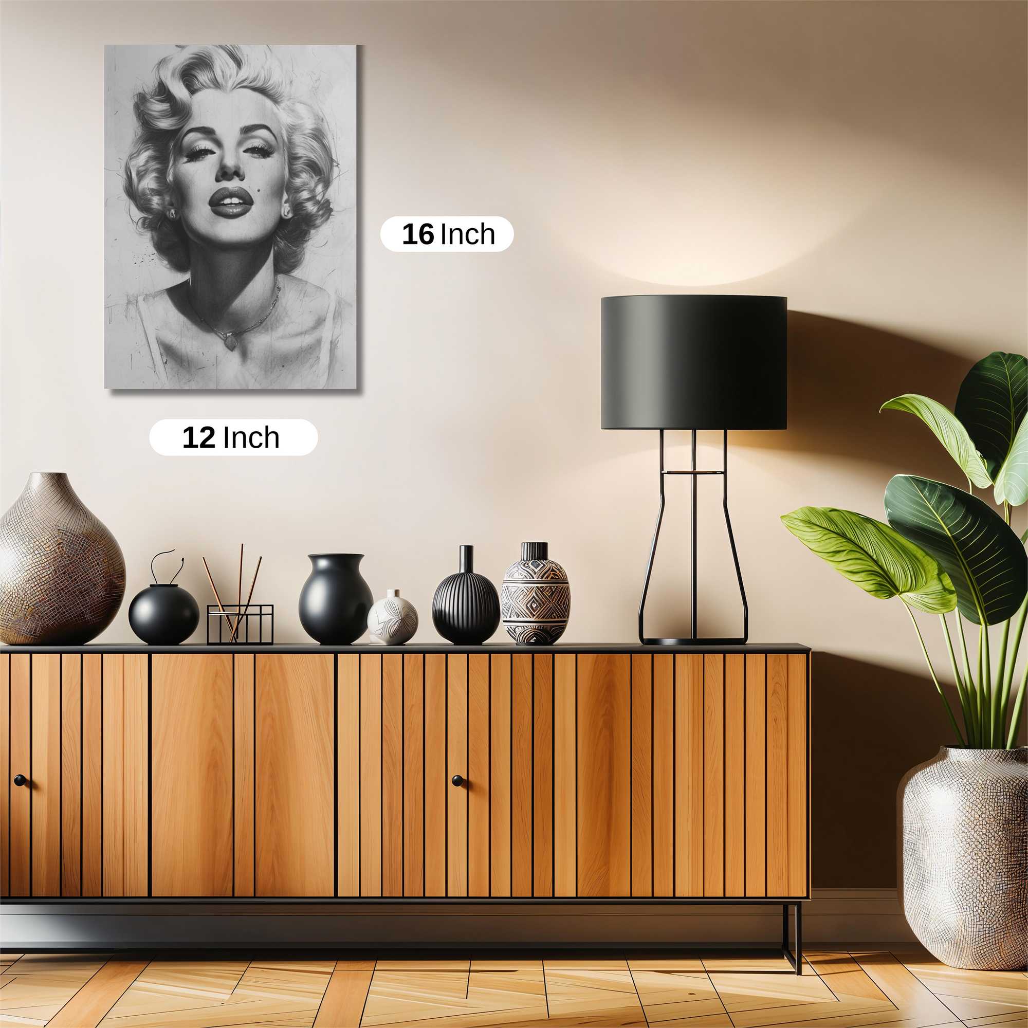 Marilyn Enigmatic Safe Wall Magnetic / M