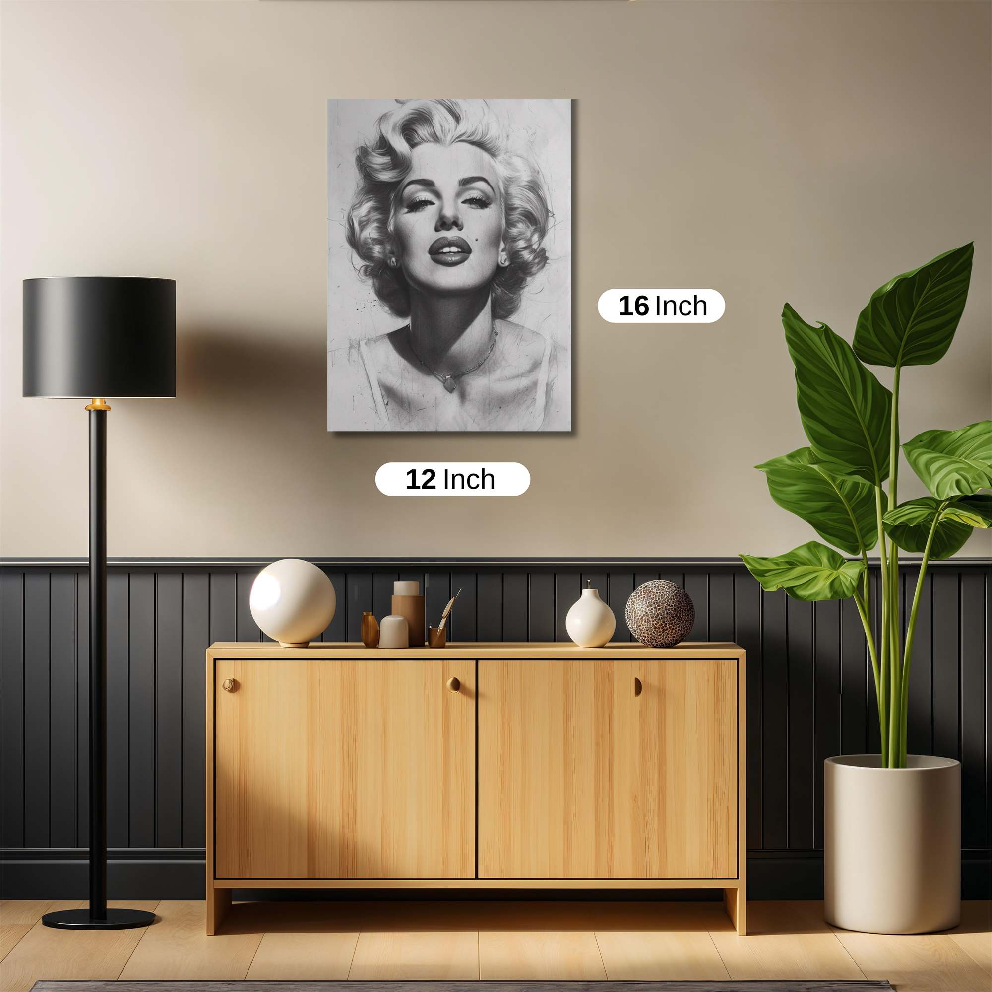 Marilyn Enigmatic Safe Wall Magnetic / M