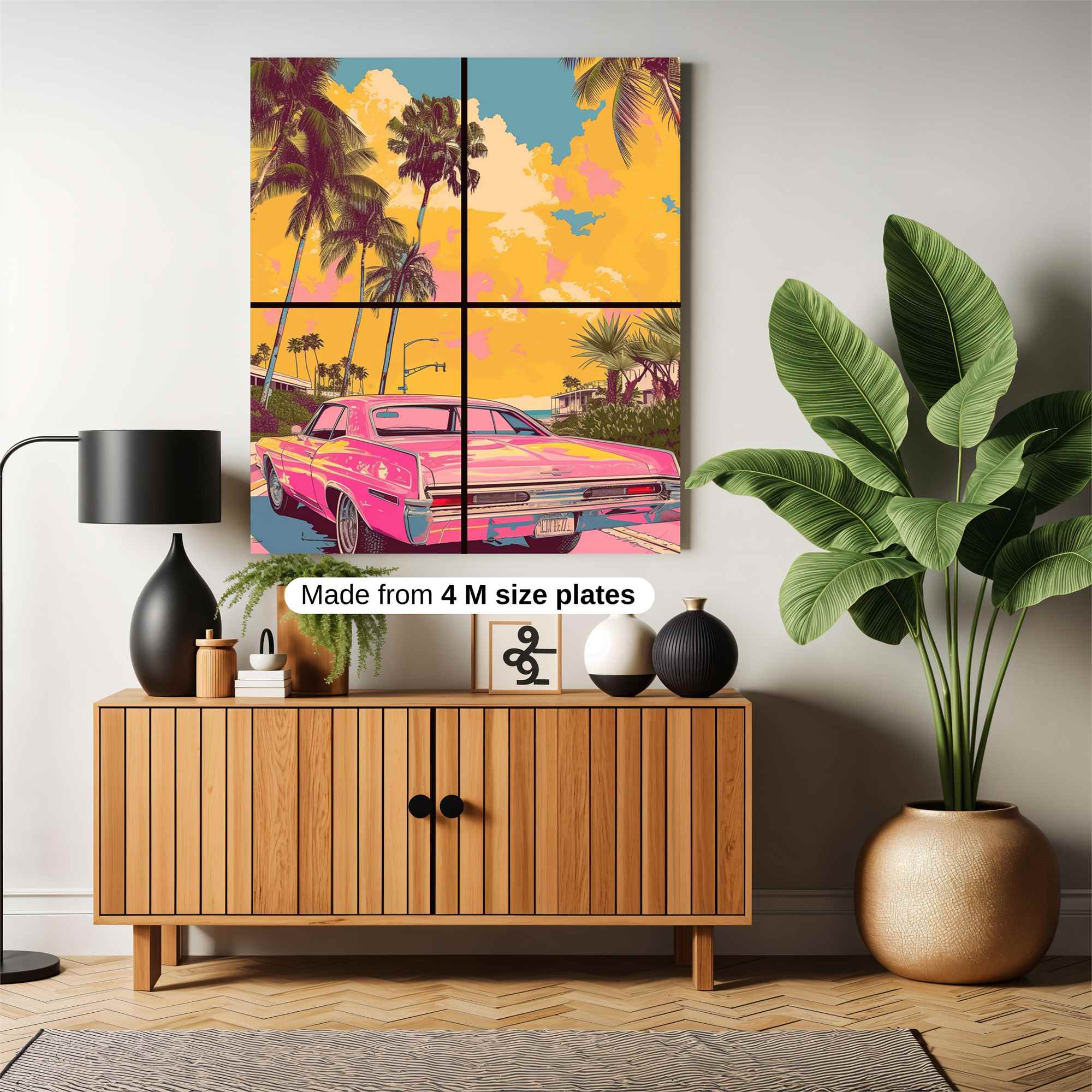Retro Bliss Safe Wall Magnetic / M