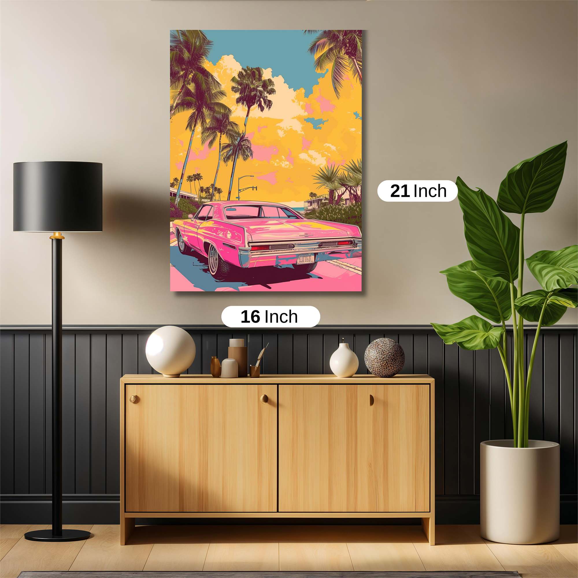 Retro Bliss Safe Wall Magnetic / M