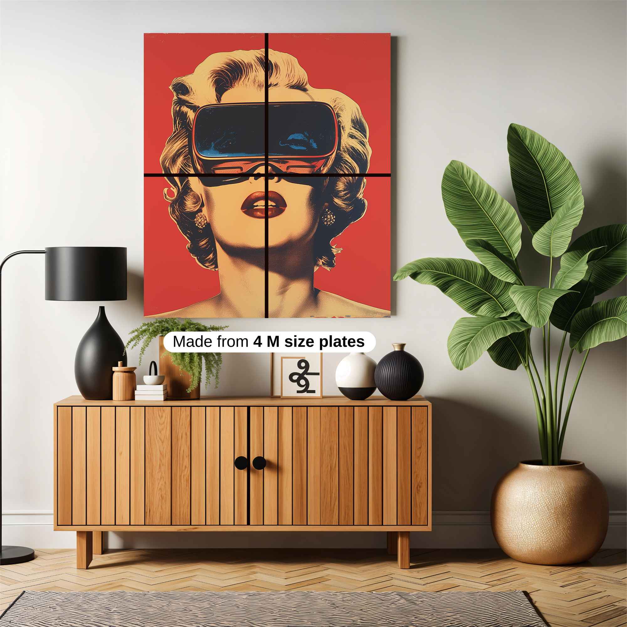 Marilyn Futuristic Safe Wall Magnetic / M