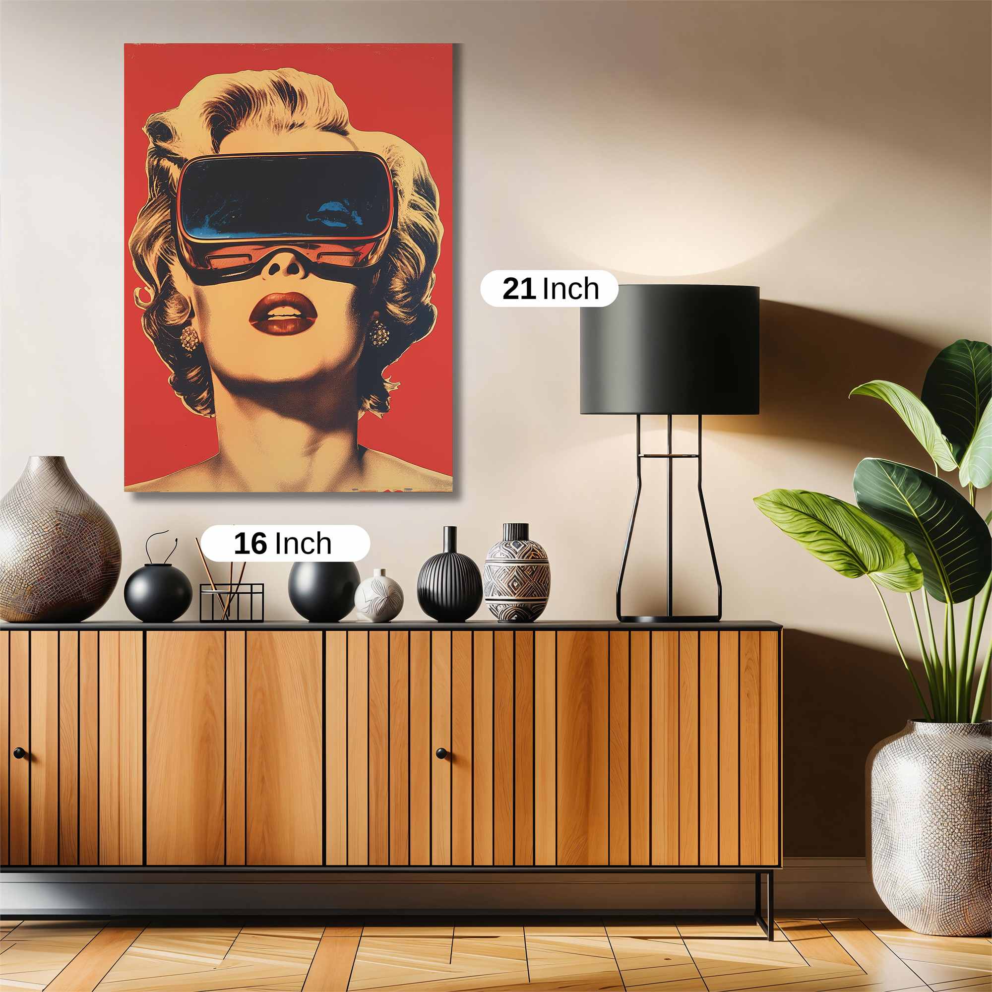 Marilyn Futuristic Safe Wall Magnetic / M