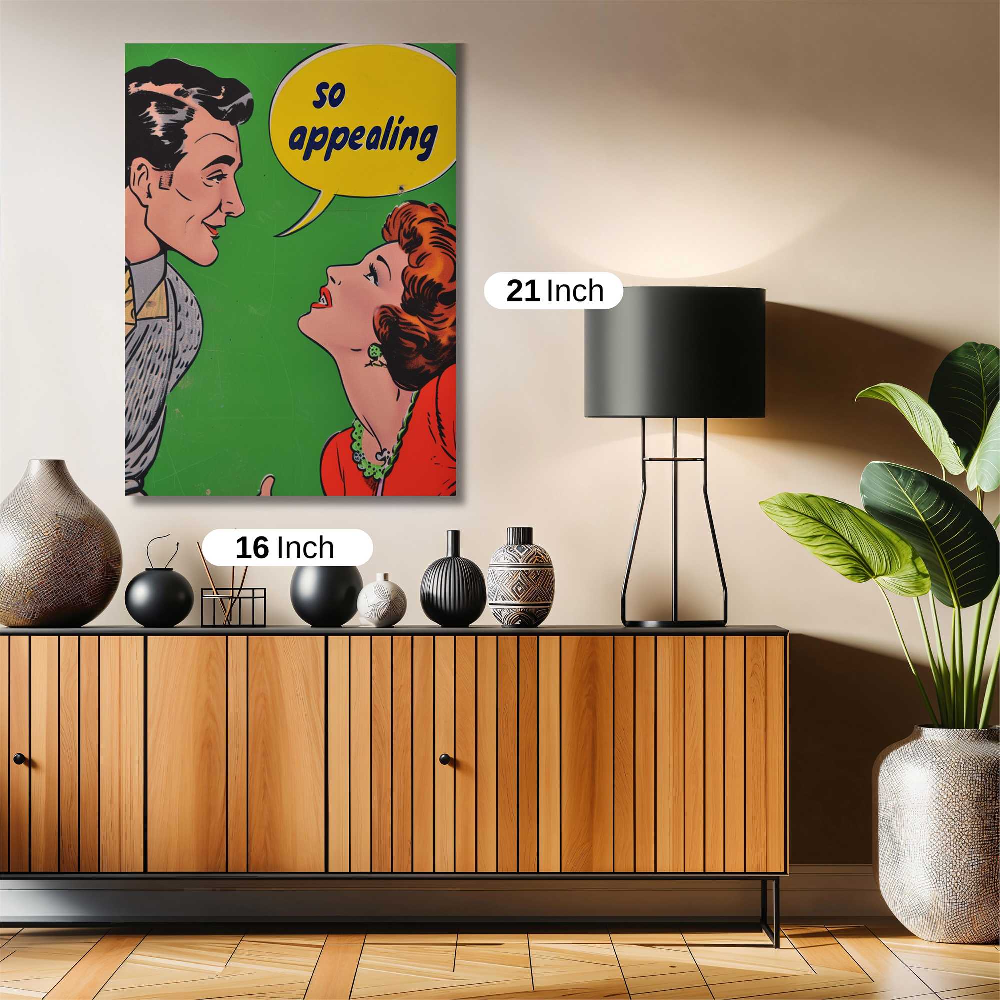 Romantic Flirtation Safe Wall Magnetic / M