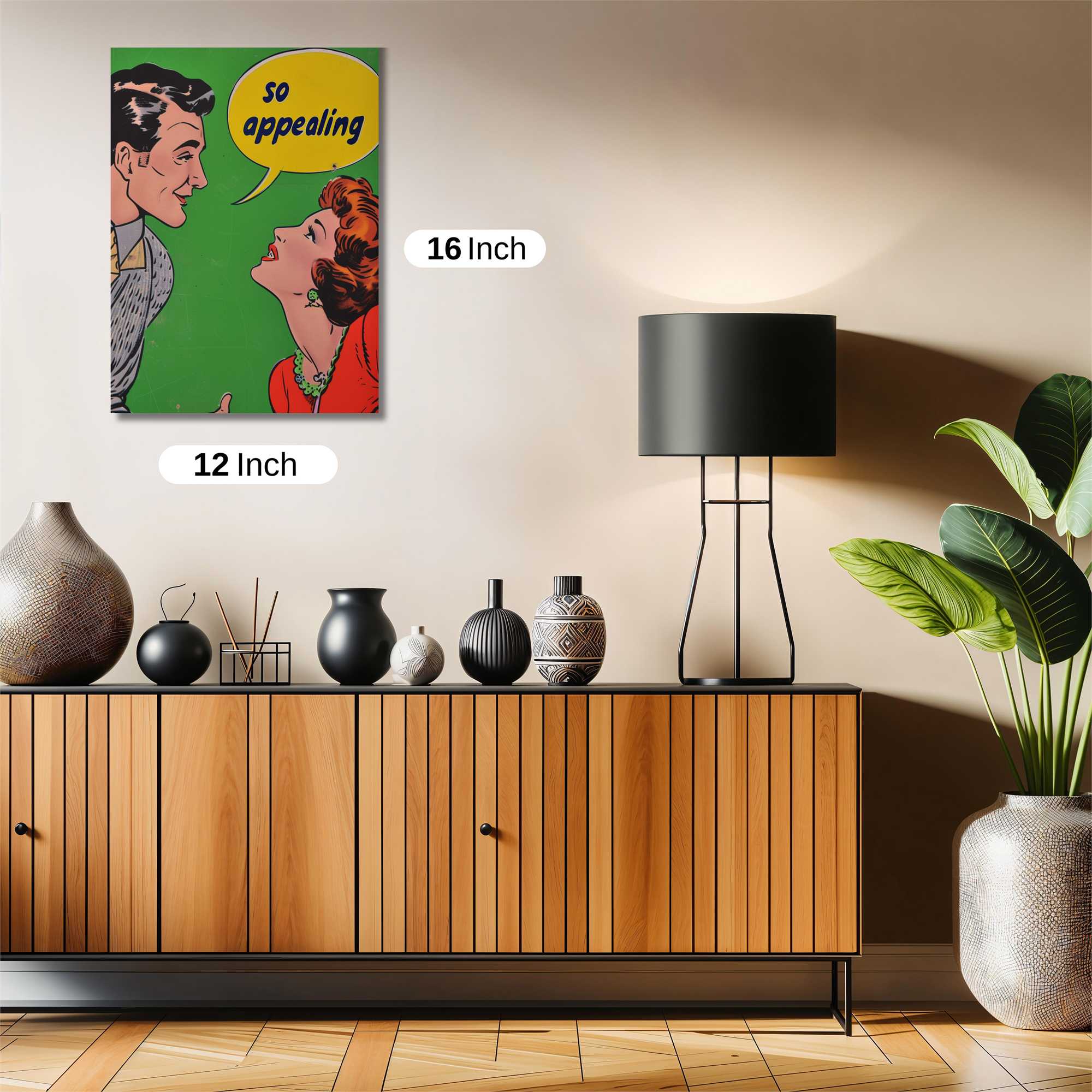 Romantic Flirtation Safe Wall Magnetic / M