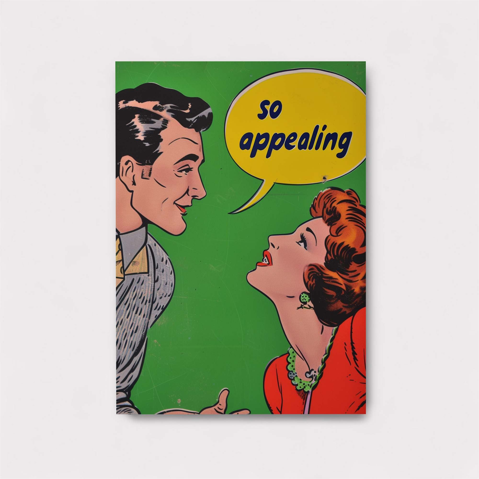 Romantic Flirtation Safe Wall Magnetic / M