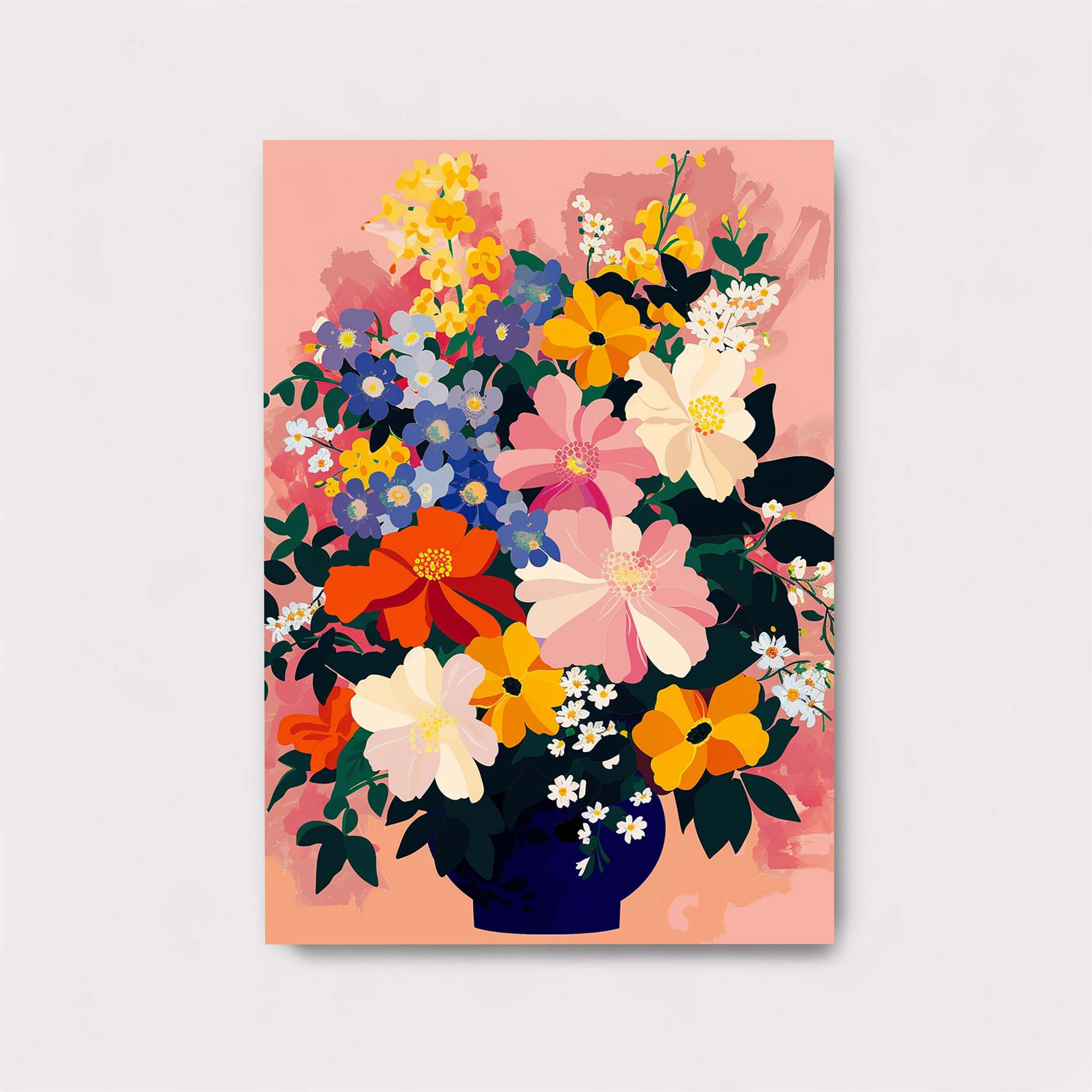 Floral Harmony Safe Wall Magnetic / M