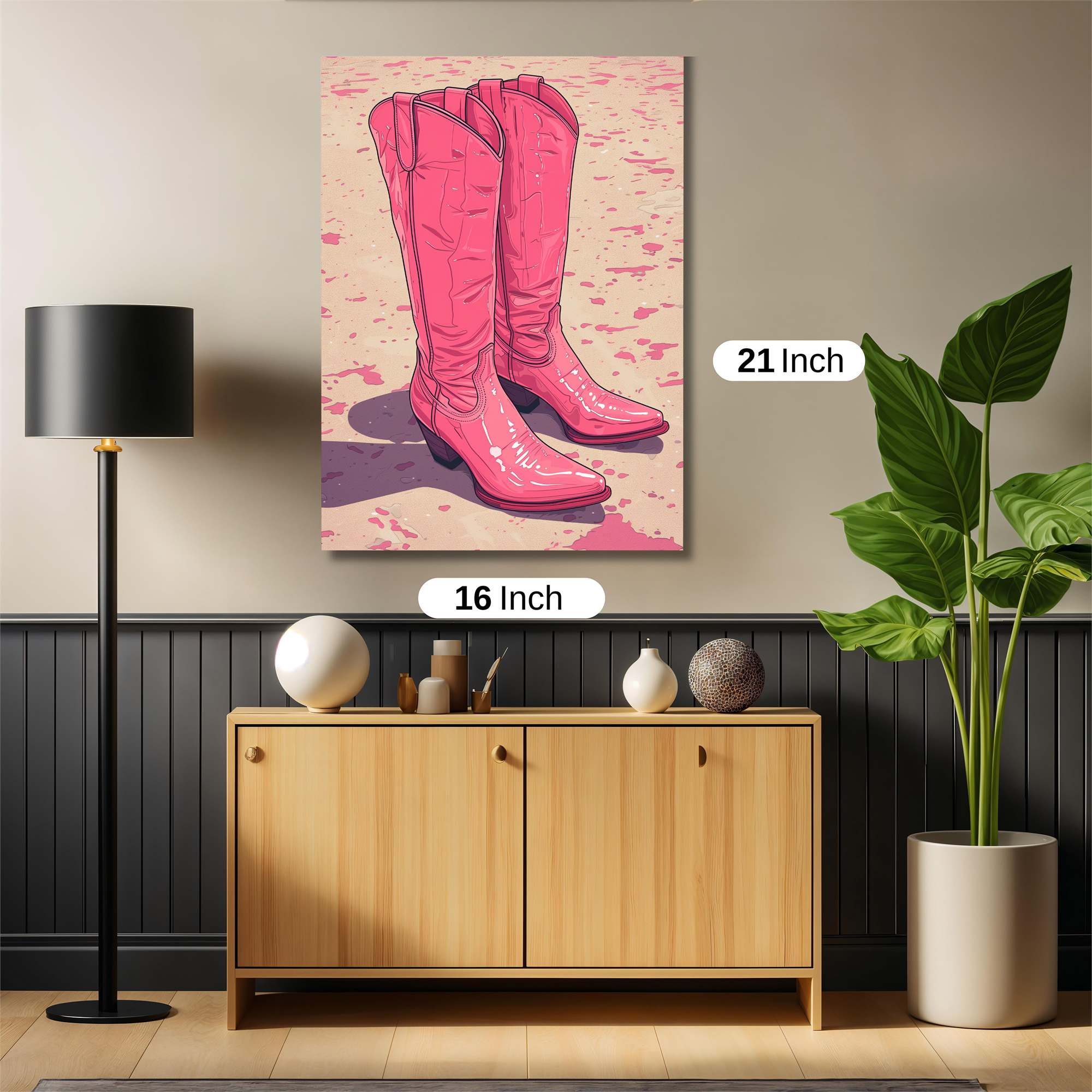 Pink Swagger Safe Wall Magnetic / M