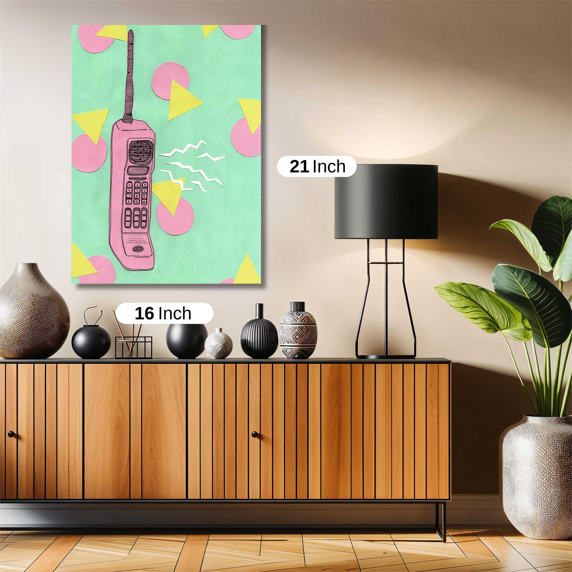 Retro Whimsy Safe Wall Magnetic / M