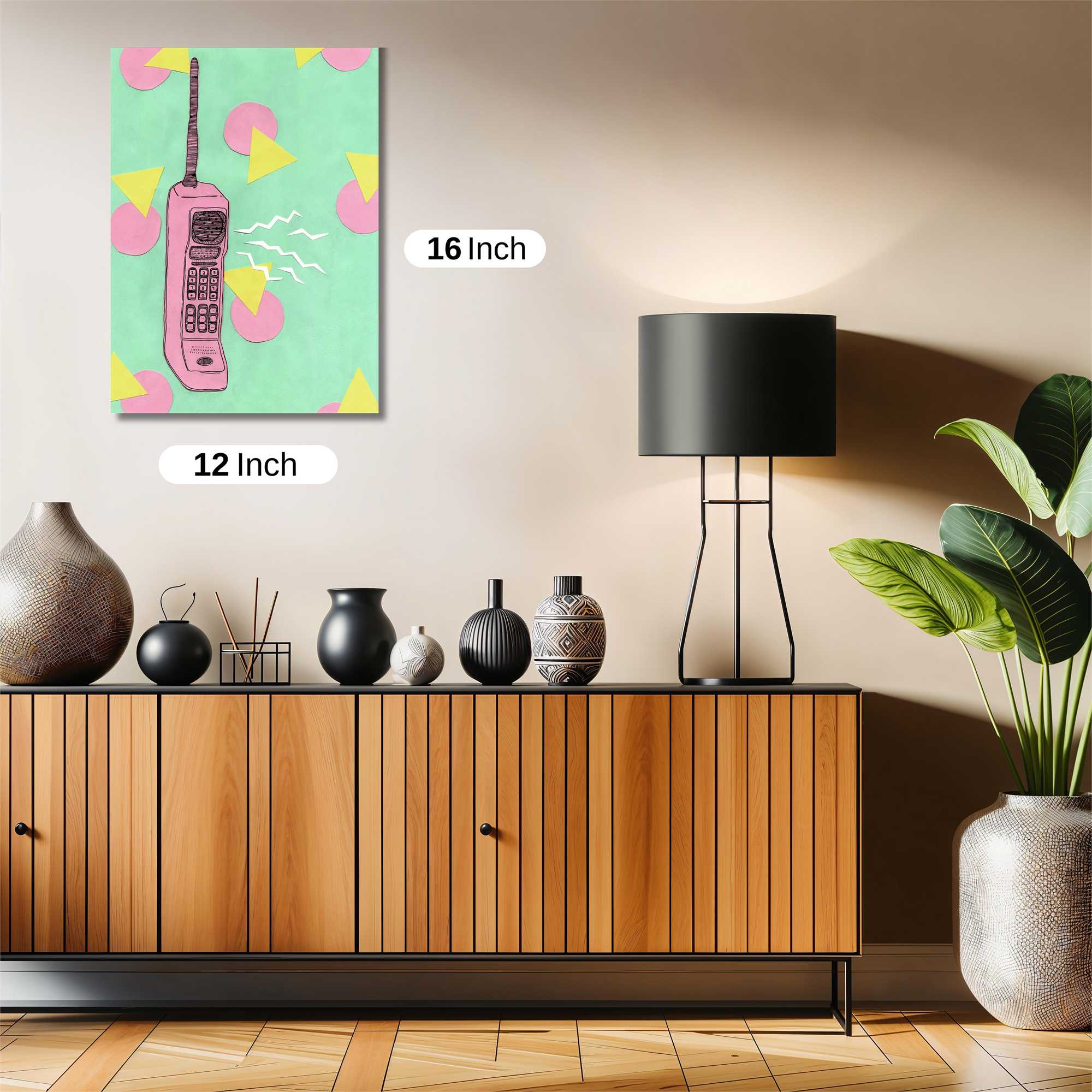 Retro Whimsy Safe Wall Magnetic / M