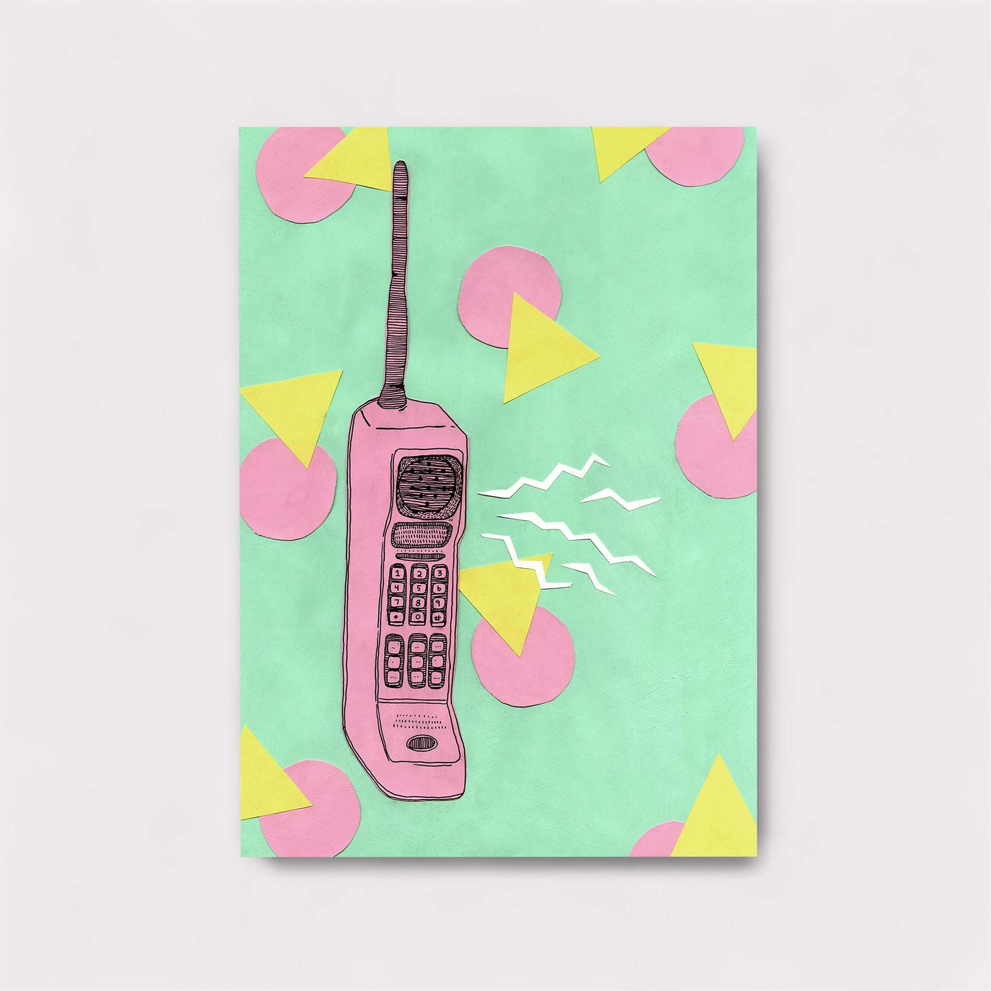 Retro Whimsy Safe Wall Magnetic / M