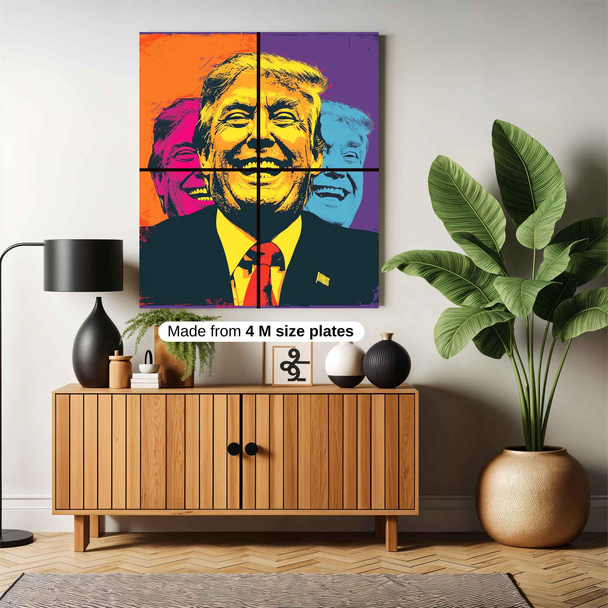 Trump Vibrant Safe Wall Magnetic / M