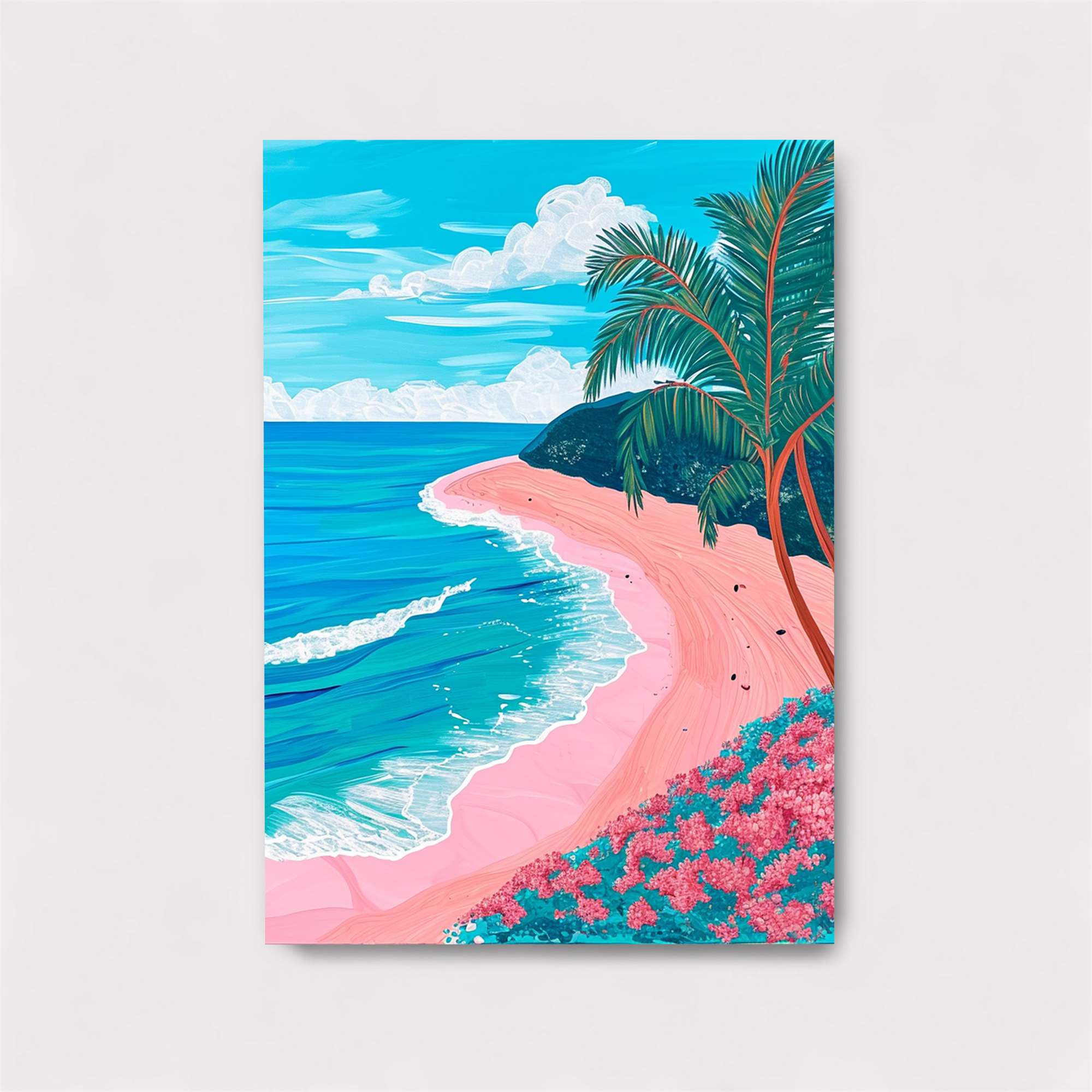 Tropical Serenity Safe Wall Magnetic / M