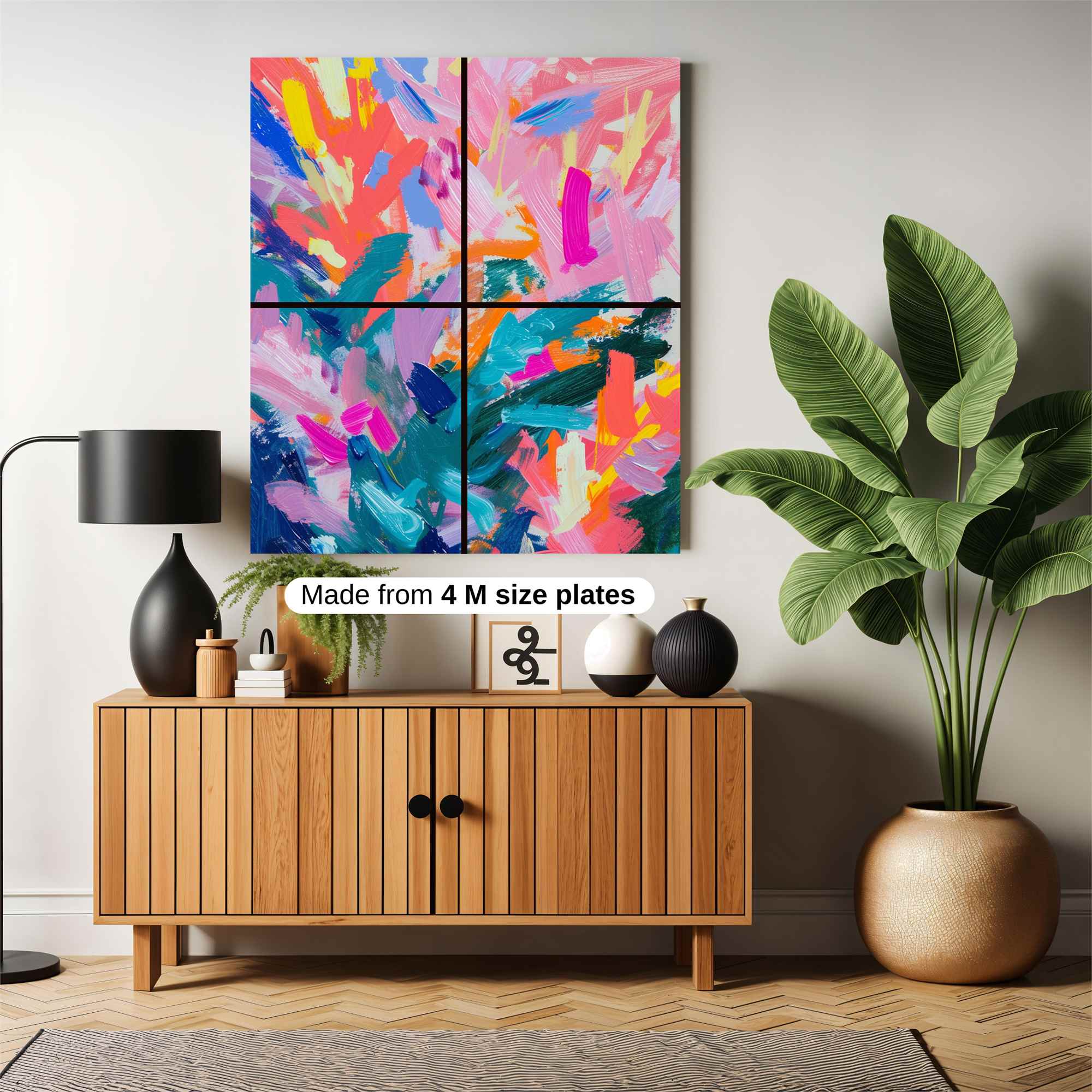 Colorful Euphoria Safe Wall Magnetic / M